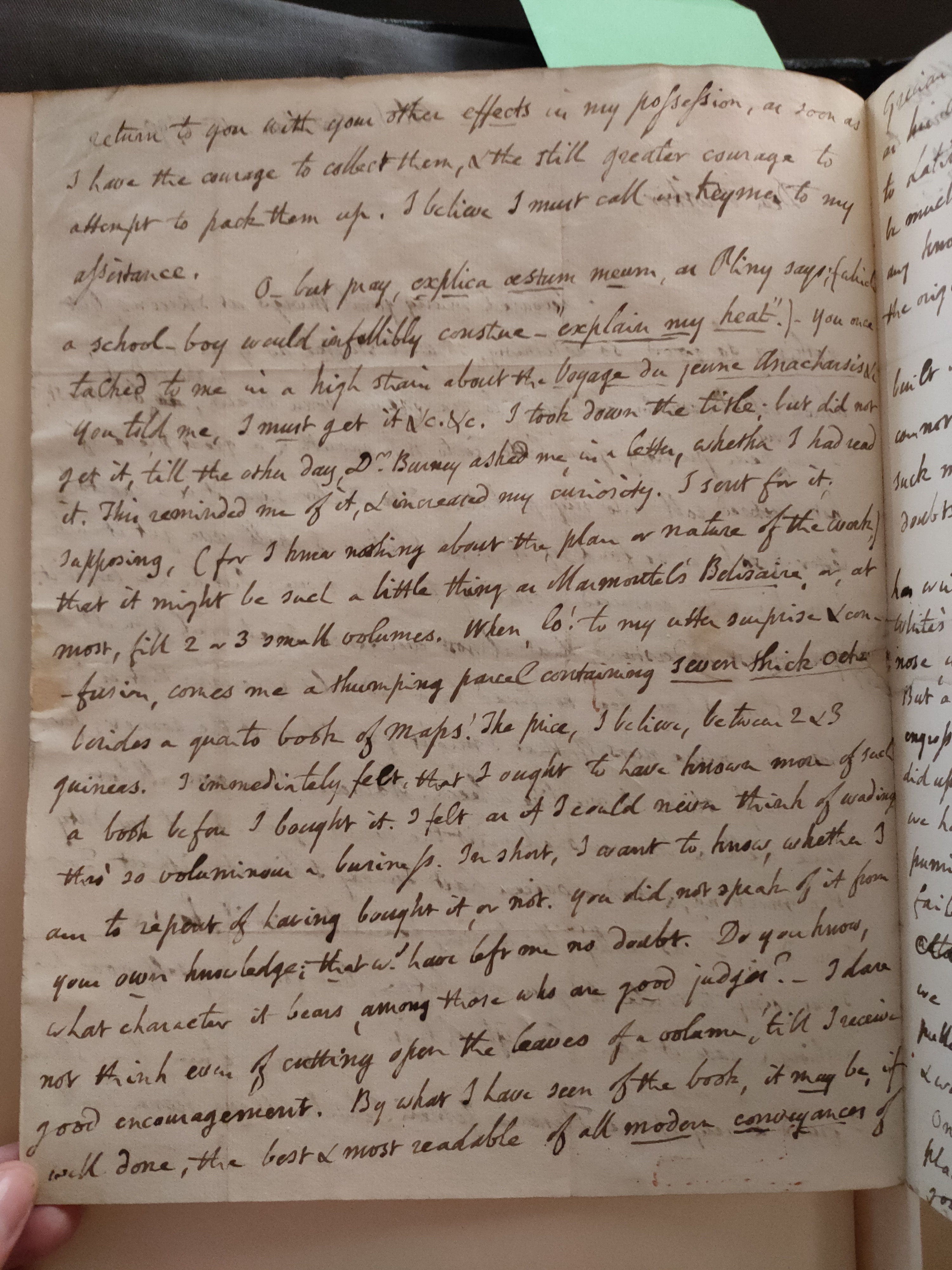 Image #2 of letter: Thomas Twining to Daniel Twining, 16 January 1790