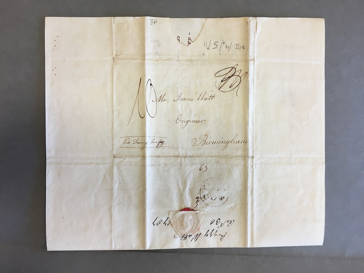 Image #3 of letter: Margaret Watt (II) to James Watt (II), 30 October 1787