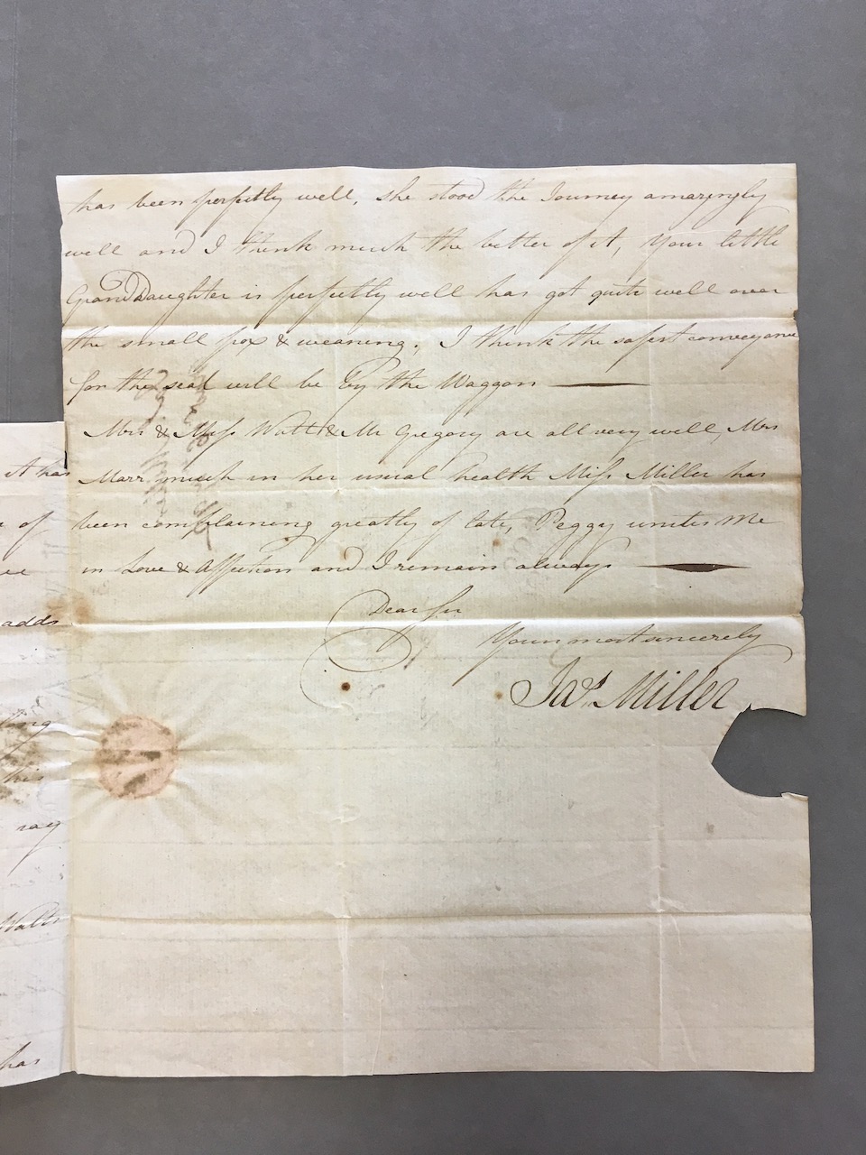 Image #3 of letter: James Miller to James Watt (II), 16 November 1792