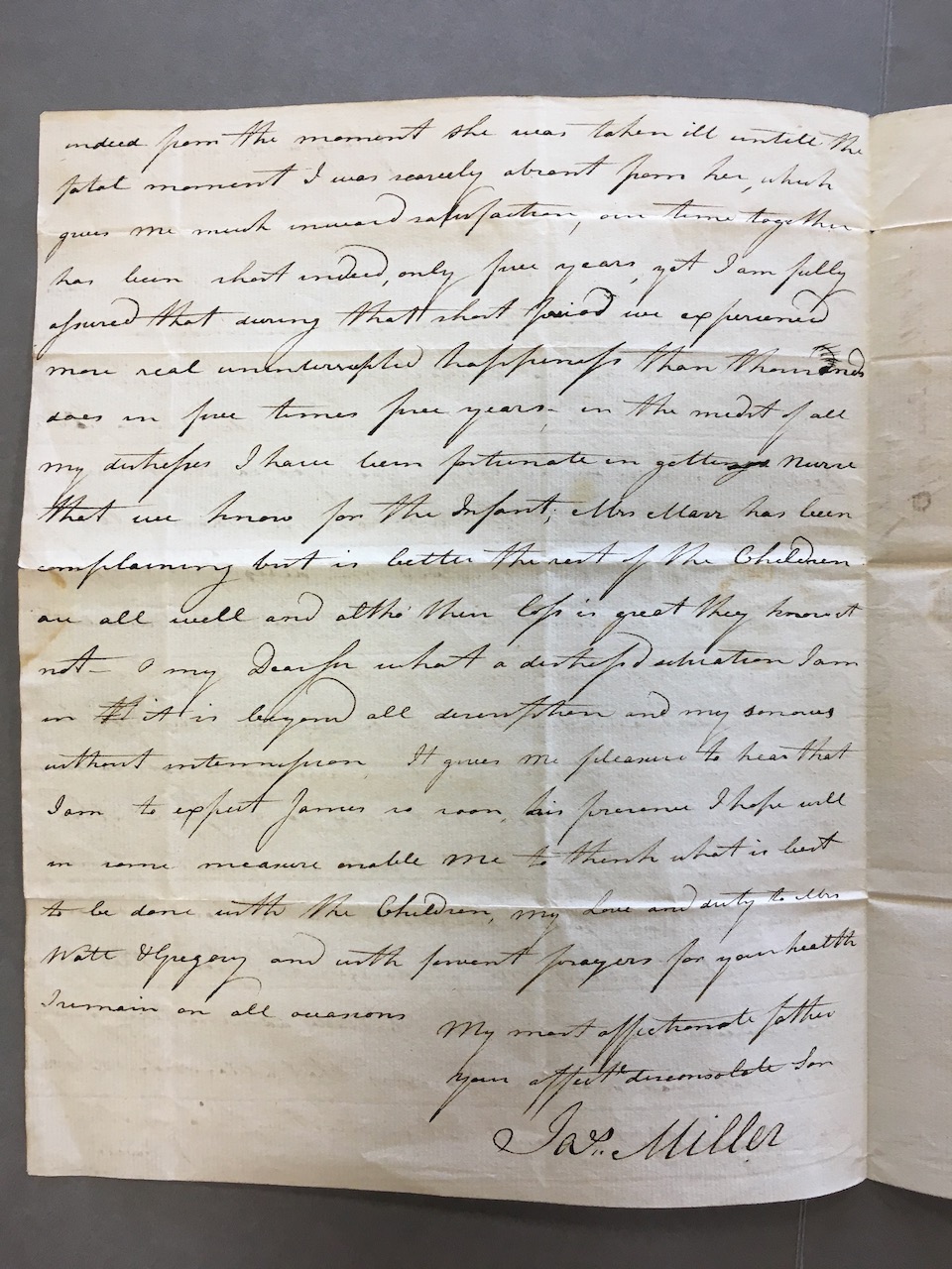 Image #2 of letter: James Miller to James Watt (II), 14 June 1796