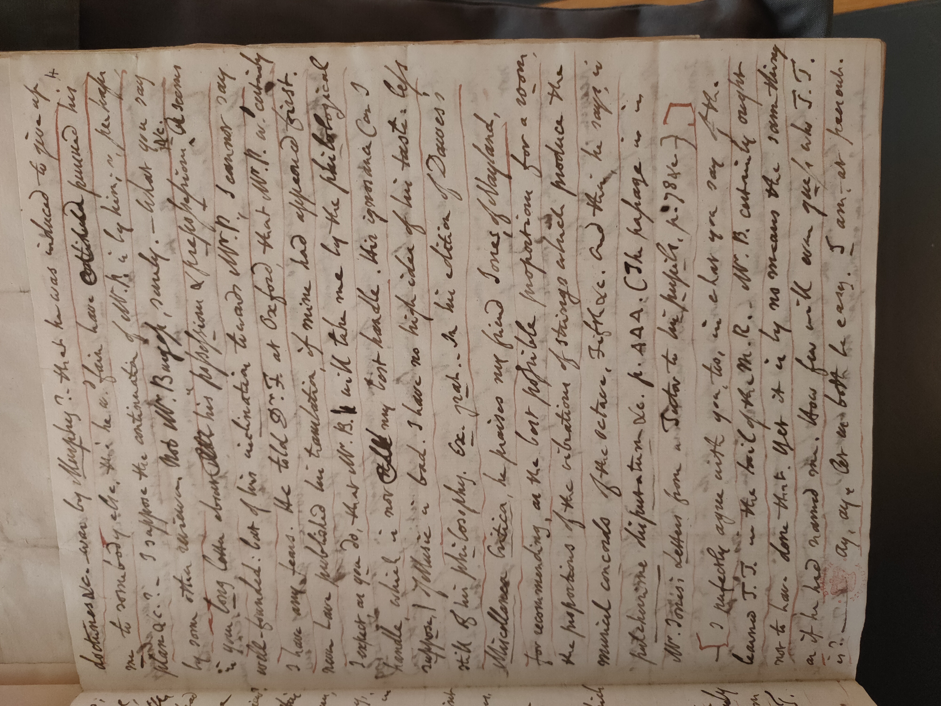 Image #3 of letter: Thomas Twining to Daniel Twining, 25 January 1790
