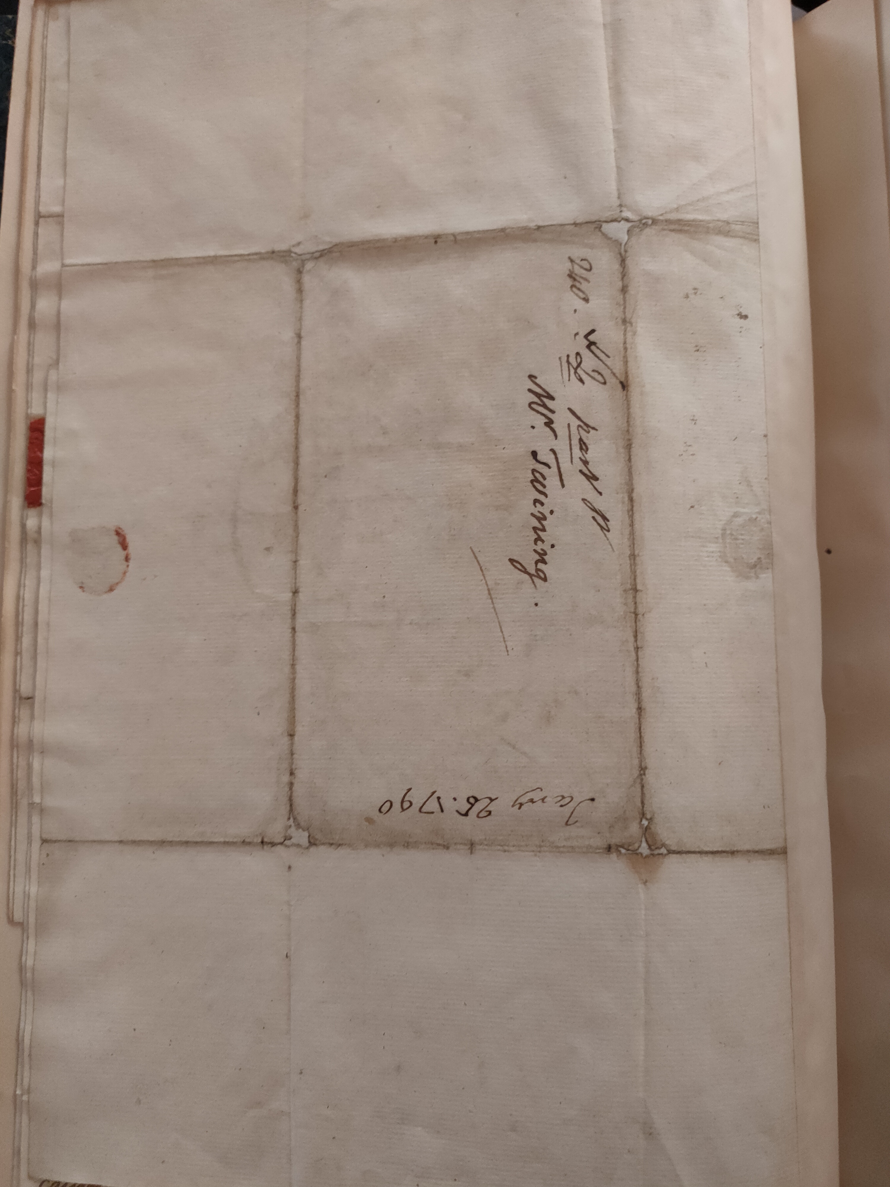 Image #5 of letter: Thomas Twining to Daniel Twining, 25 January 1790