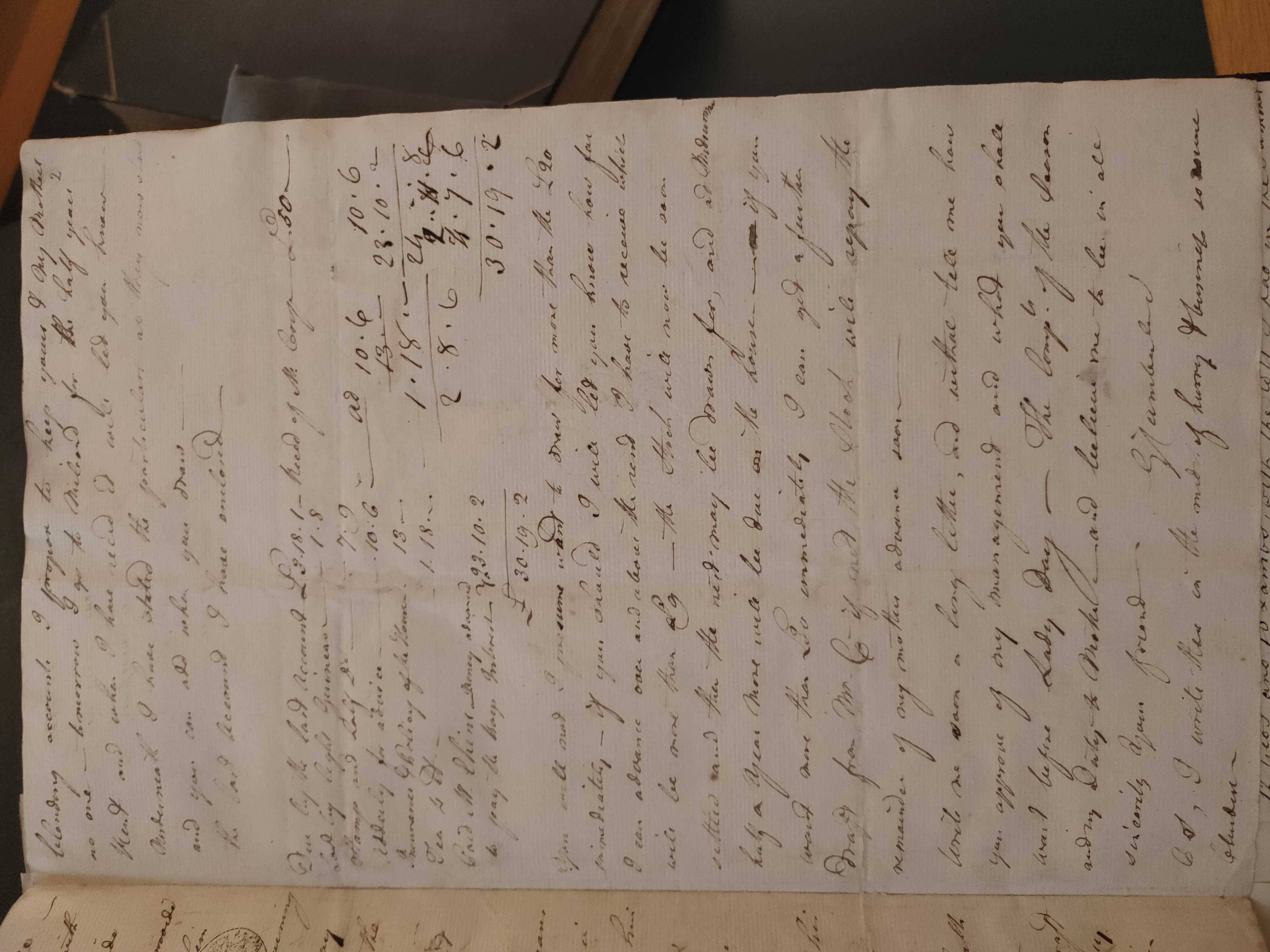 Image #3 of letter: George Cumberland to Revd Richard Cumberland, 1 Jan 1778