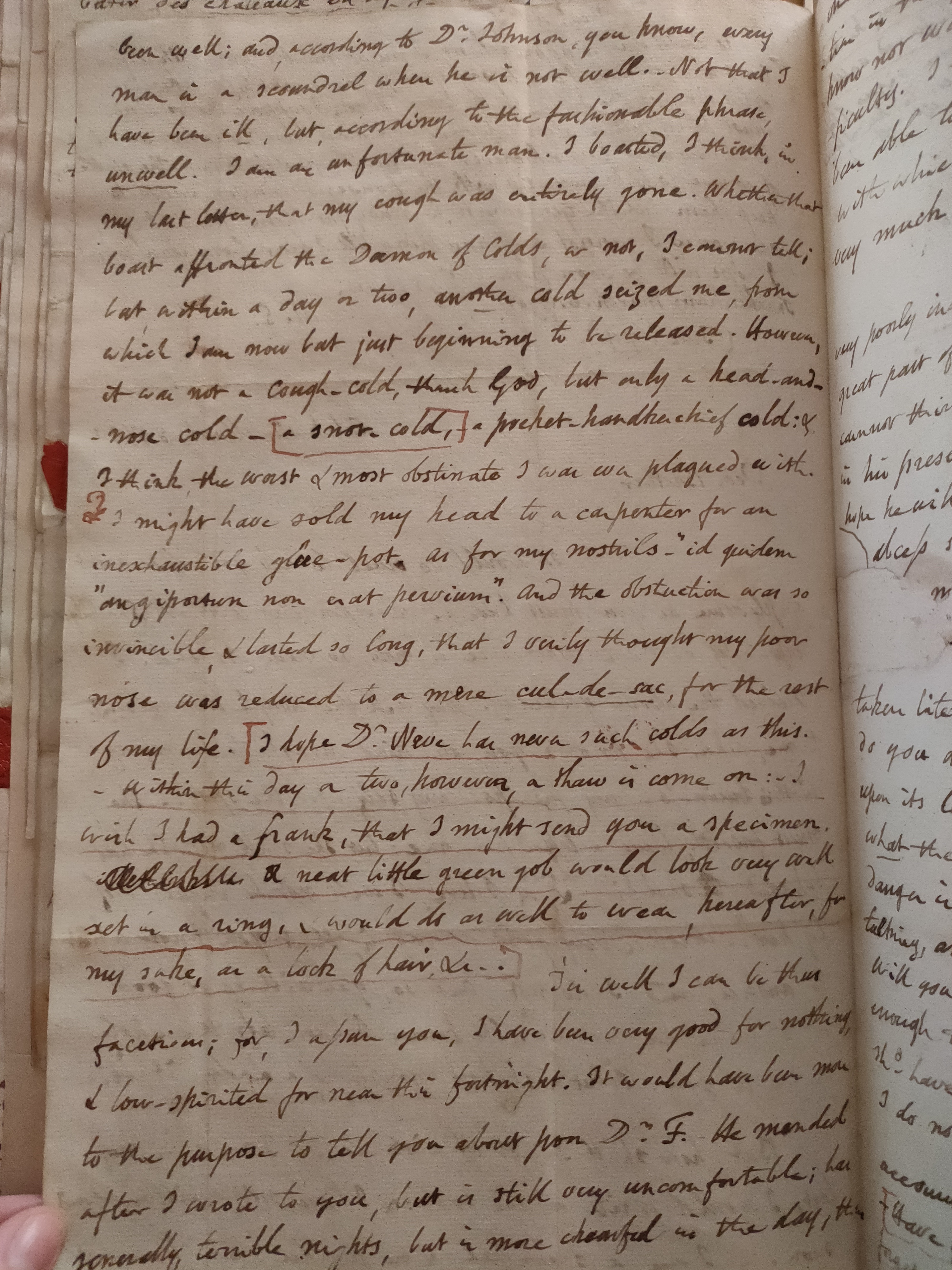 Image #2 of letter: Thomas Twining to Daniel Twining, 8 March 1790