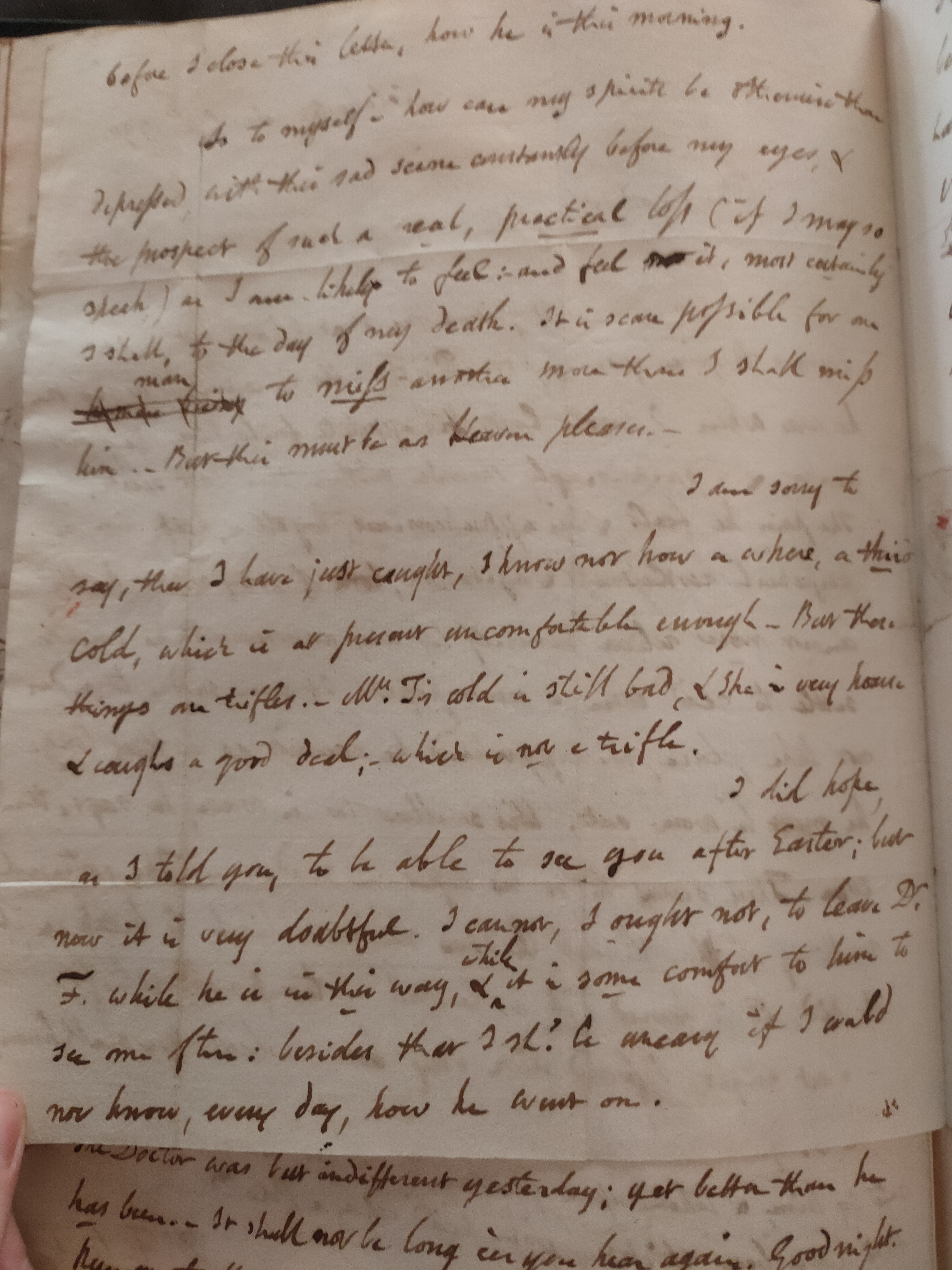 Image #2 of letter: Thomas Twining to Daniel Twining, 5 April 1790