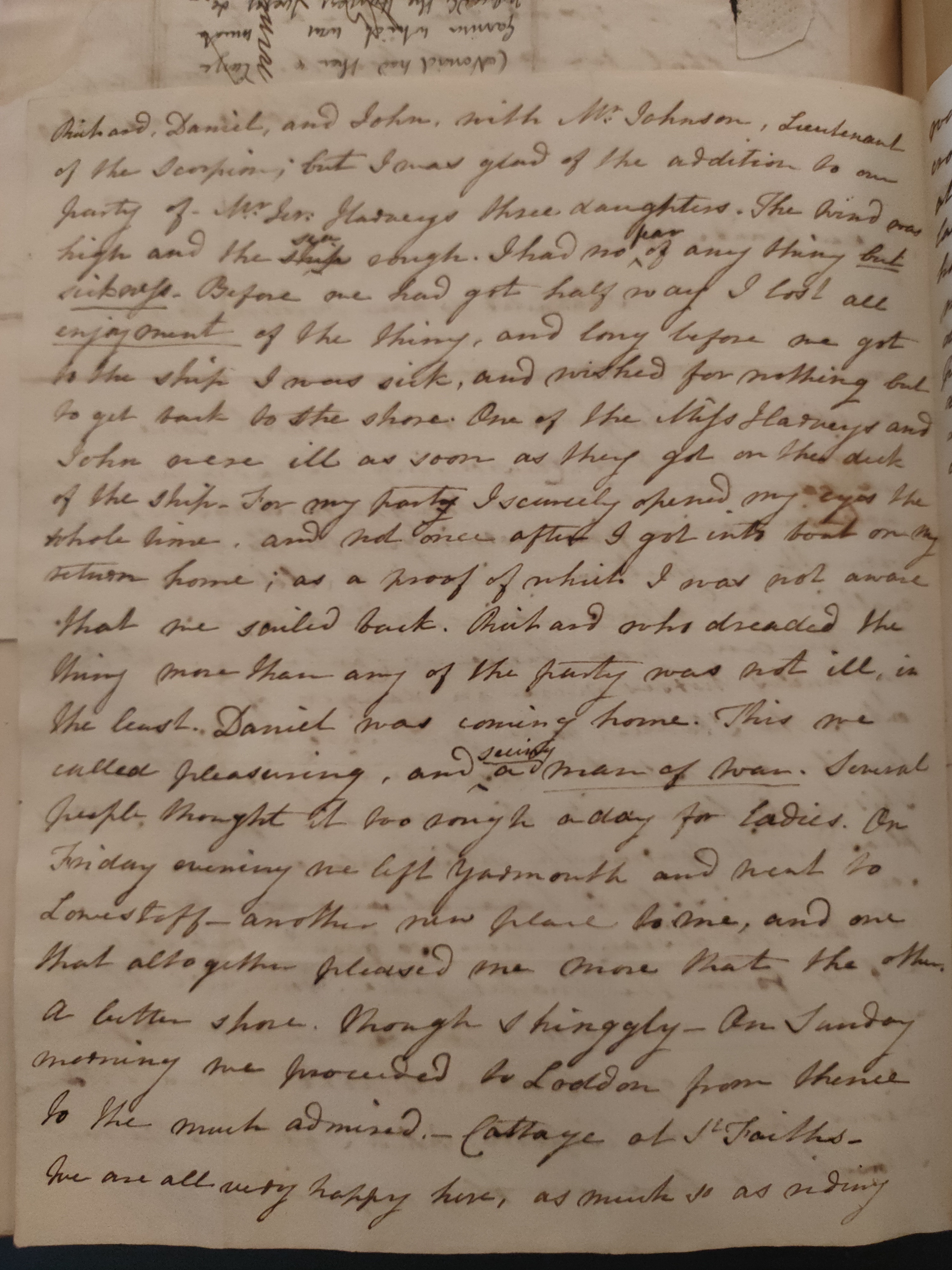 Image #2 of letter: Ann Twining to Mary Twining, 13 August 1799