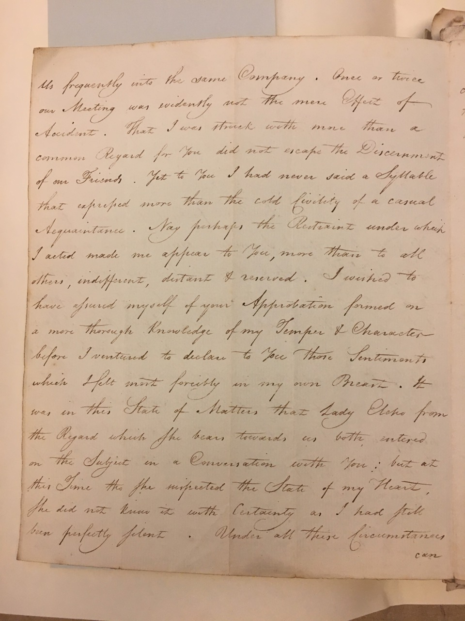 Image #2 of letter: David Anderson to Christina Findley (Anderson), 14 December 1787