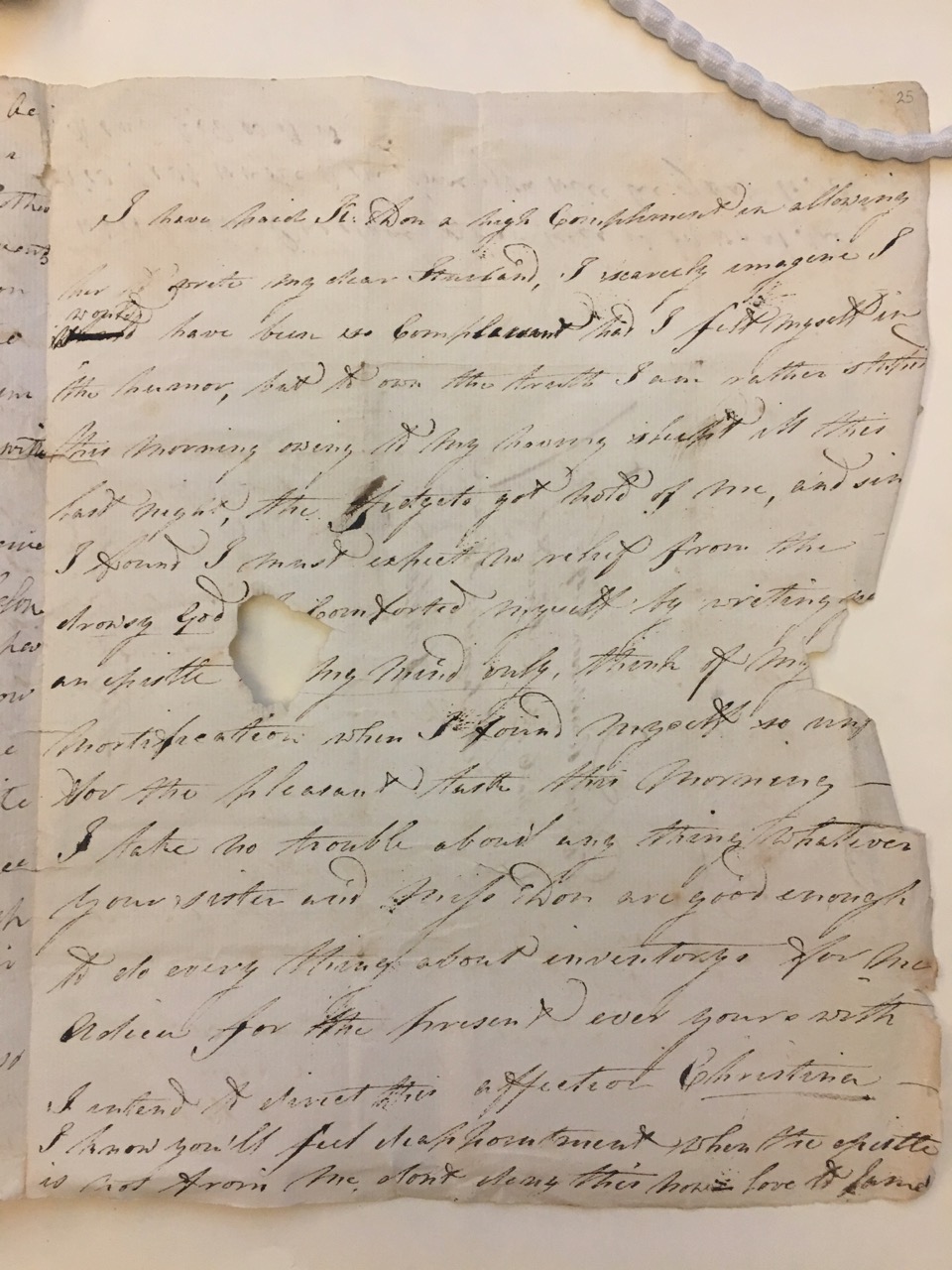 Image #3 of letter: Anne Don and Christina Anderson to David Anderson, 18 May 1789