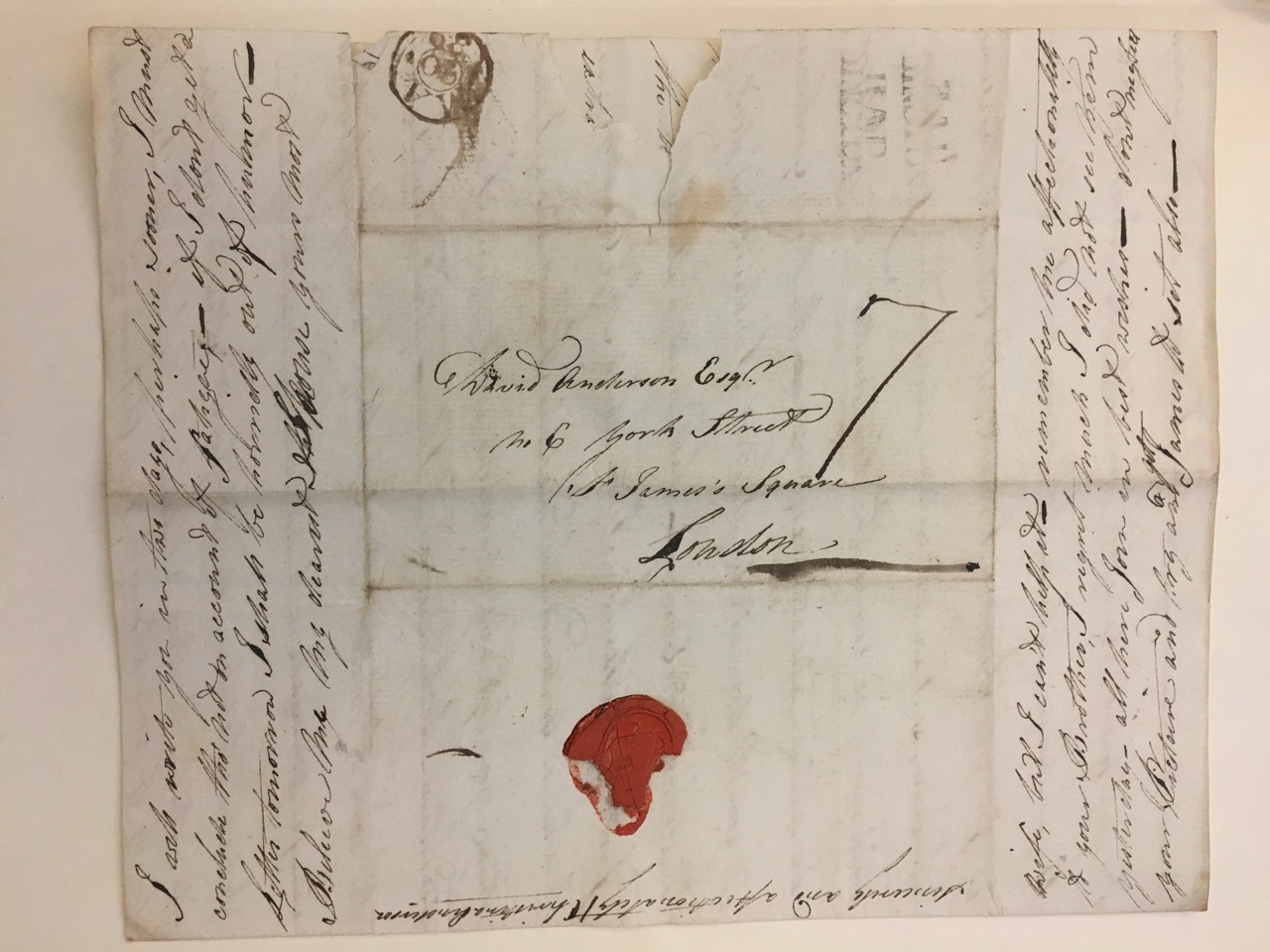 Image #4 of letter: Christina Anderson to David Anderson, 17 May 1789