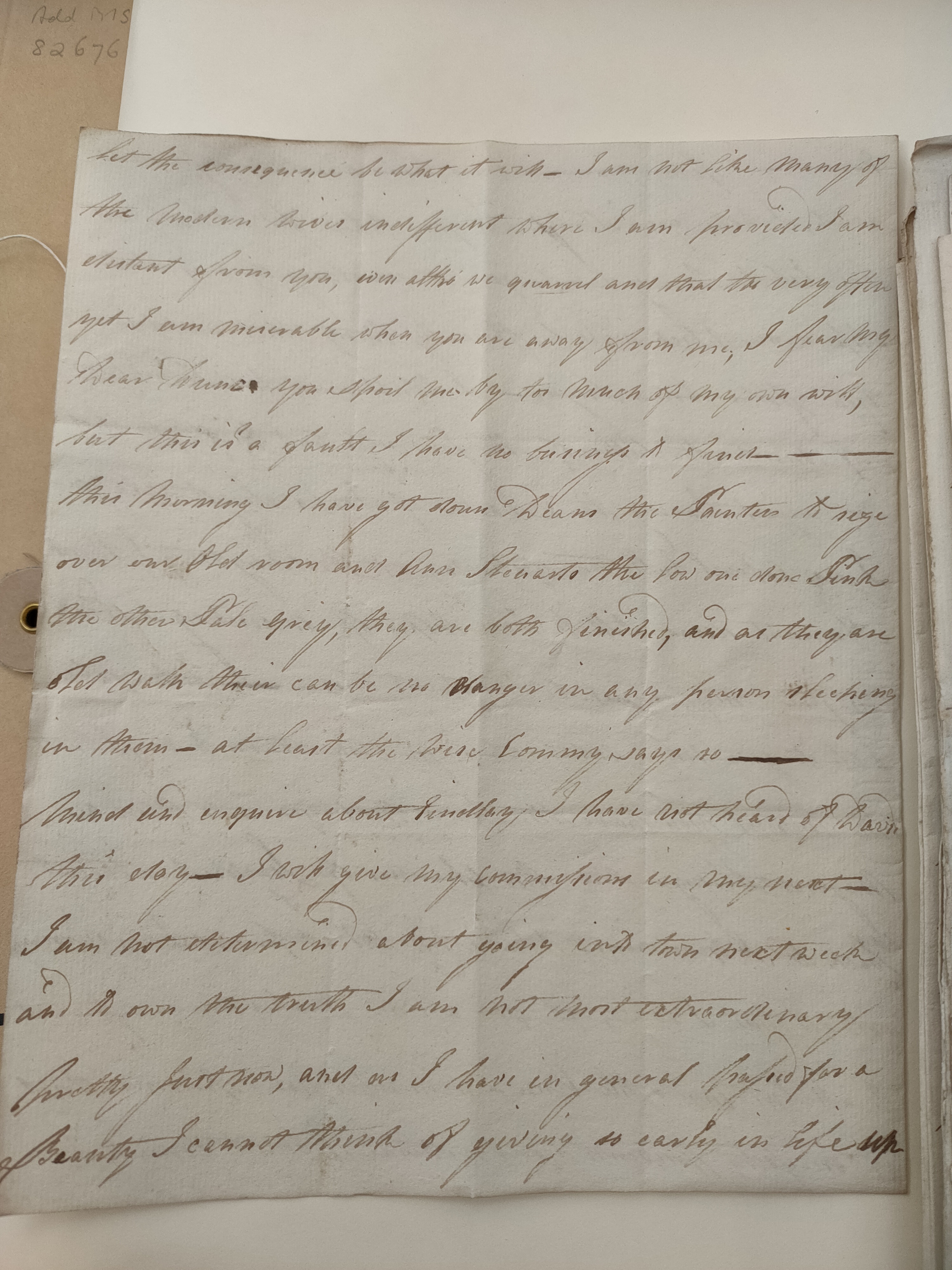 Image #4 of letter: Christina Findlay to David Anderson, 11 & 12 February 1790