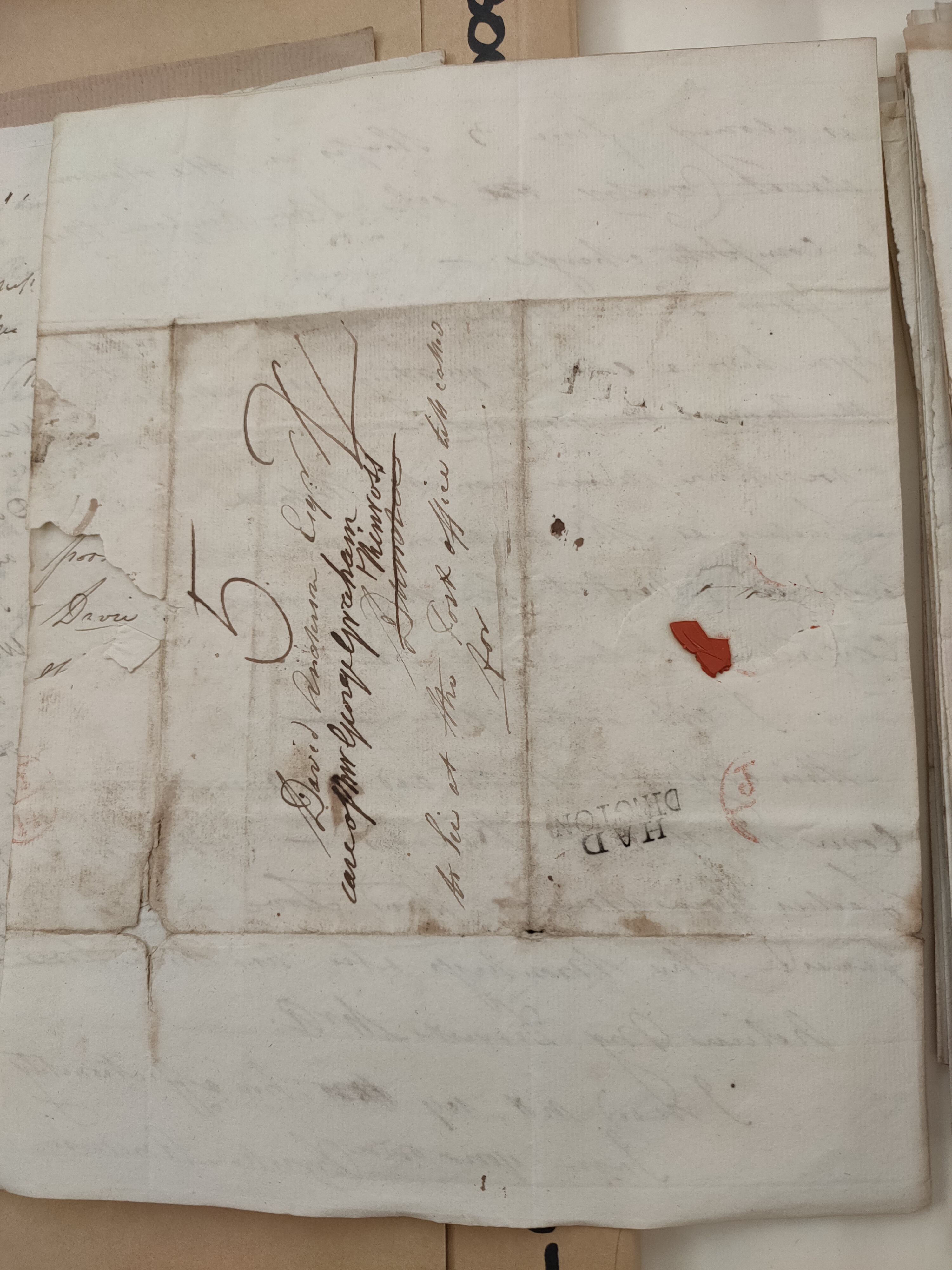 Image #4 of letter: Christina Anderson to David Anderson, 13th July