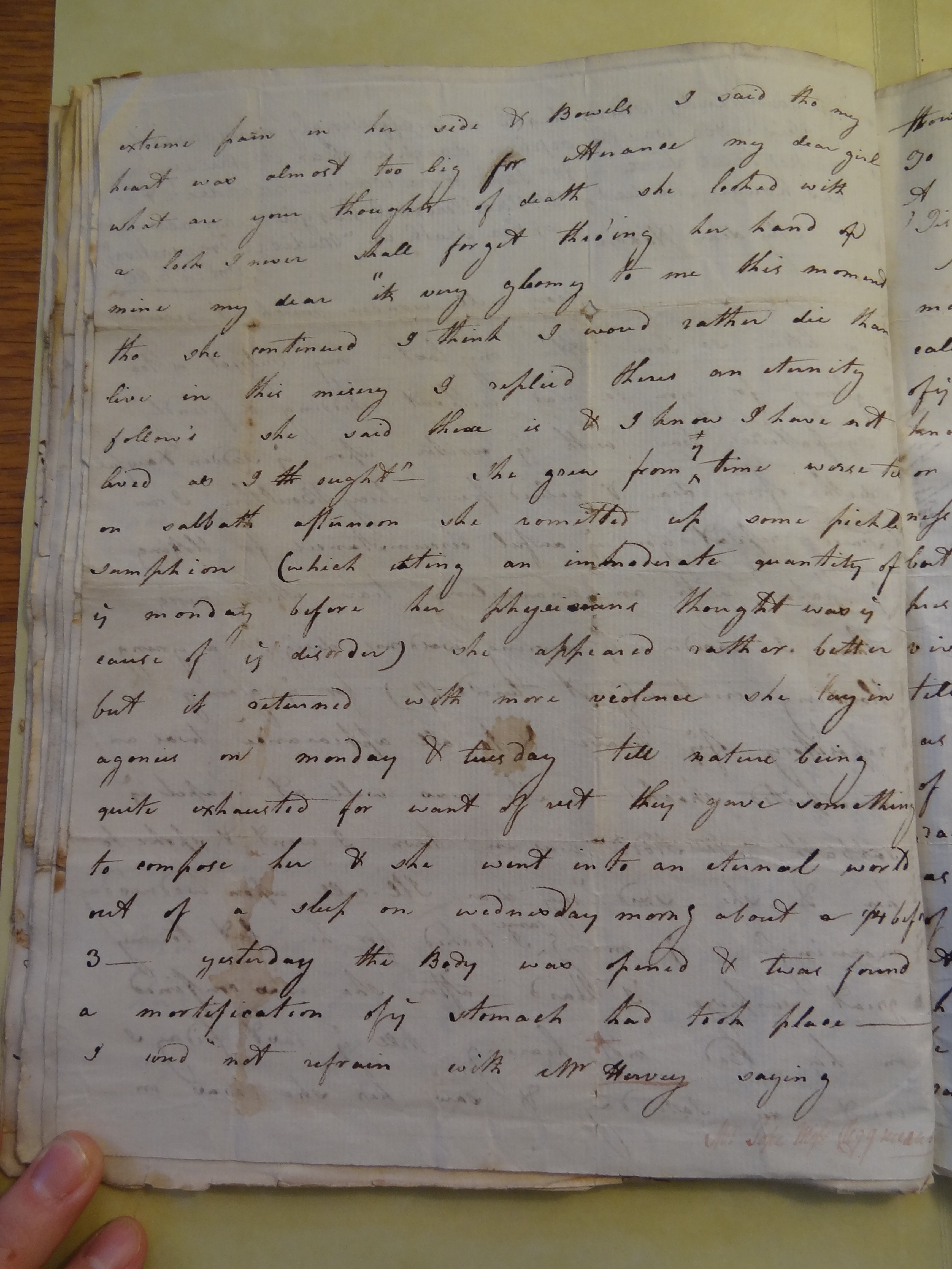 Image #2 of letter: Rebekah Bateman to Mary Jane Hodson, 4 September 1783