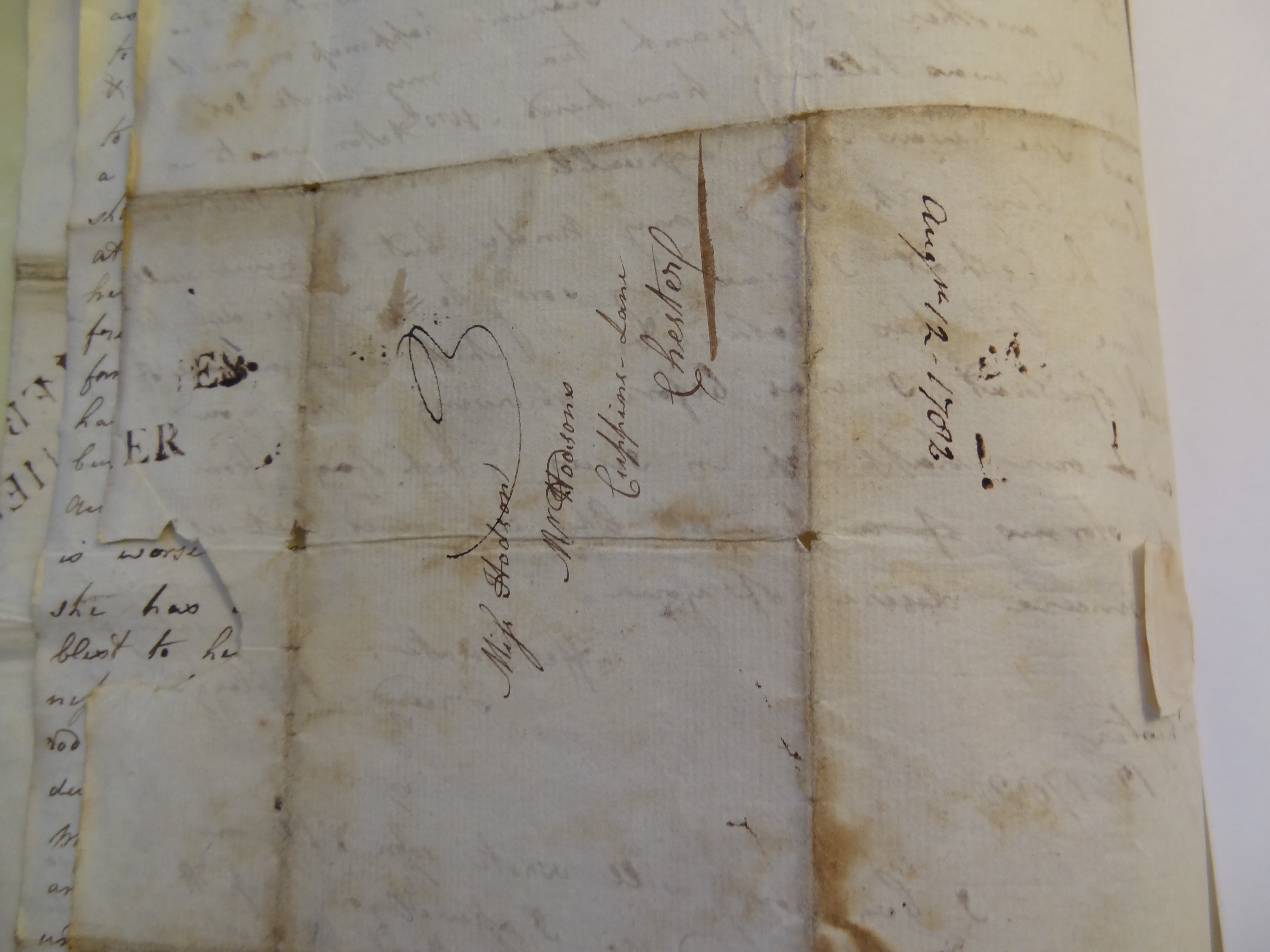 Image #4 of letter: Rebekah Bateman to Mary Jane Hodson, 12 August 1782