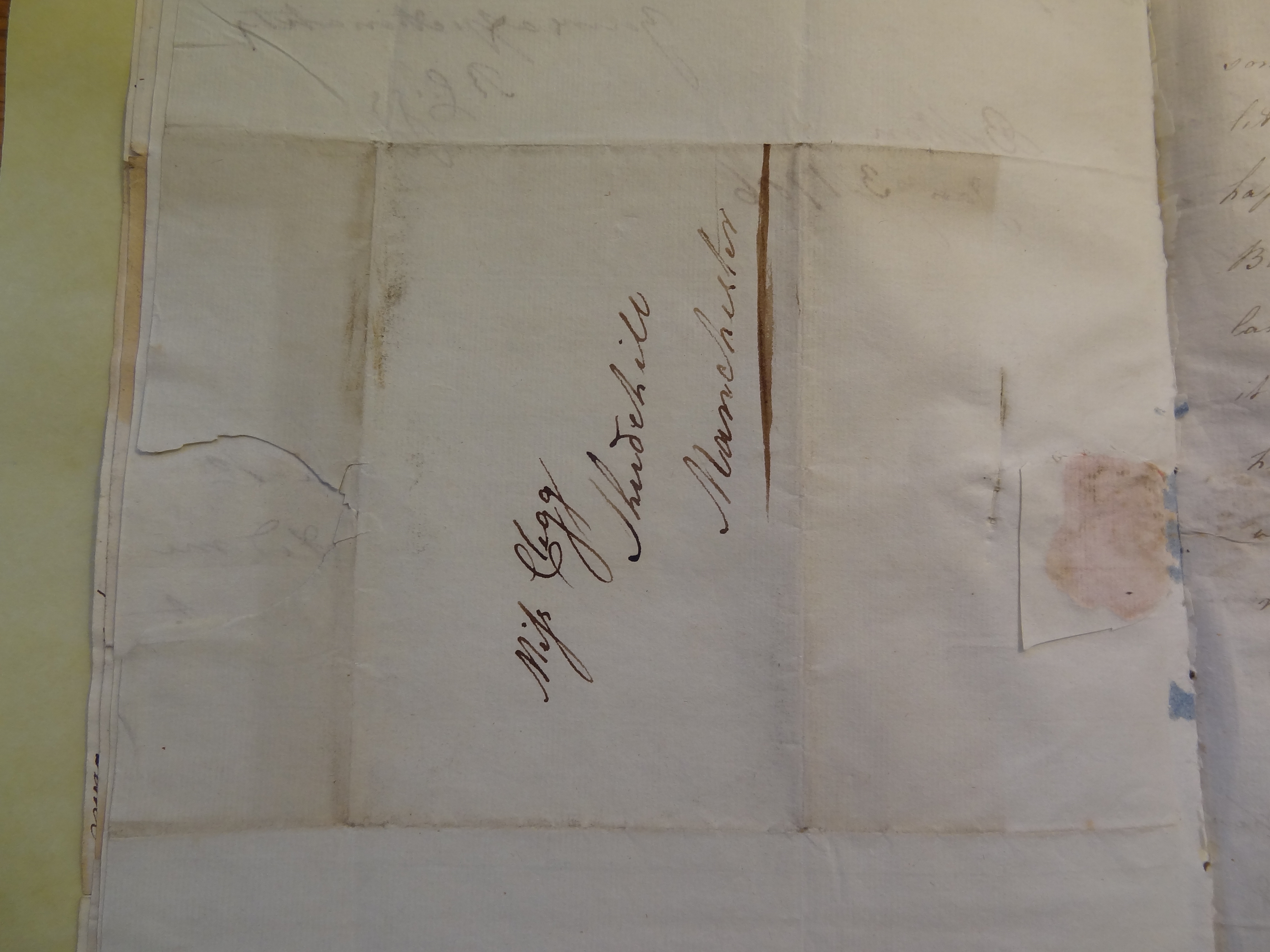 Image #3 of letter: Rebekah Bateman to Elizabeth Wilson, 3 January 1786
