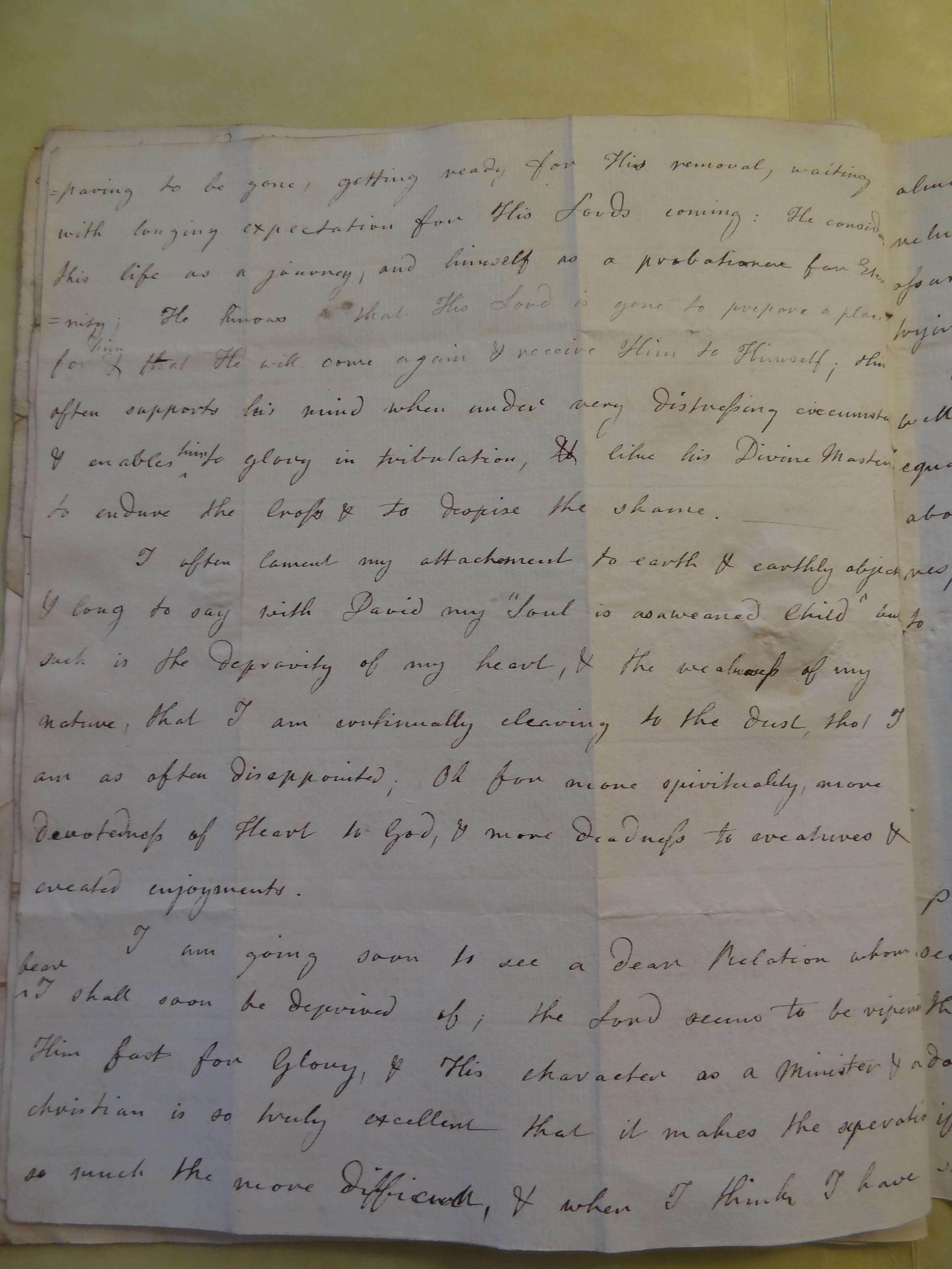 Image #2 of letter: Anna Allwood to Rebekah Bateman, 25 August 1788