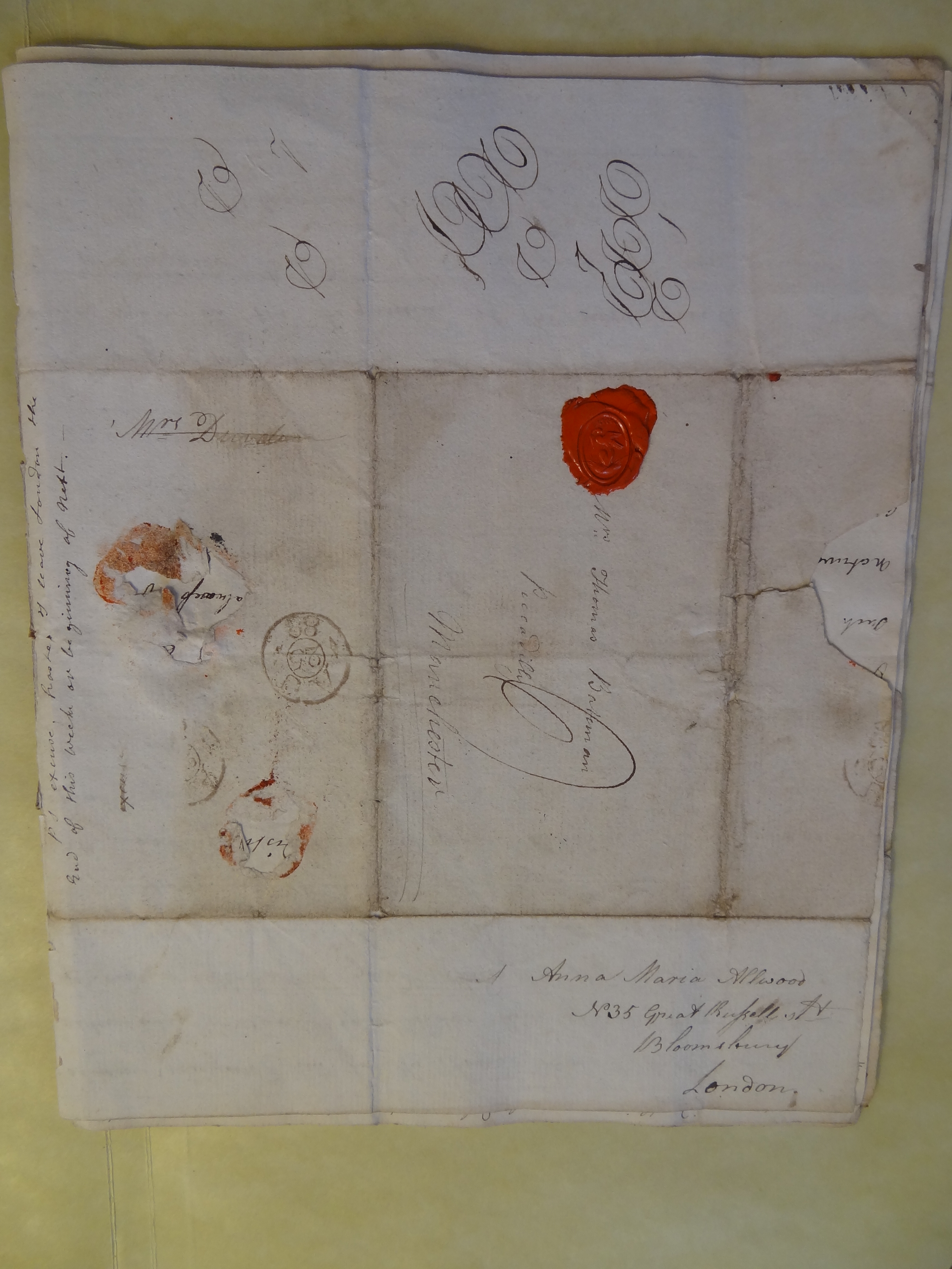 Image #4 of letter: Anna Allwood to Rebekah Bateman, 25 August 1788
