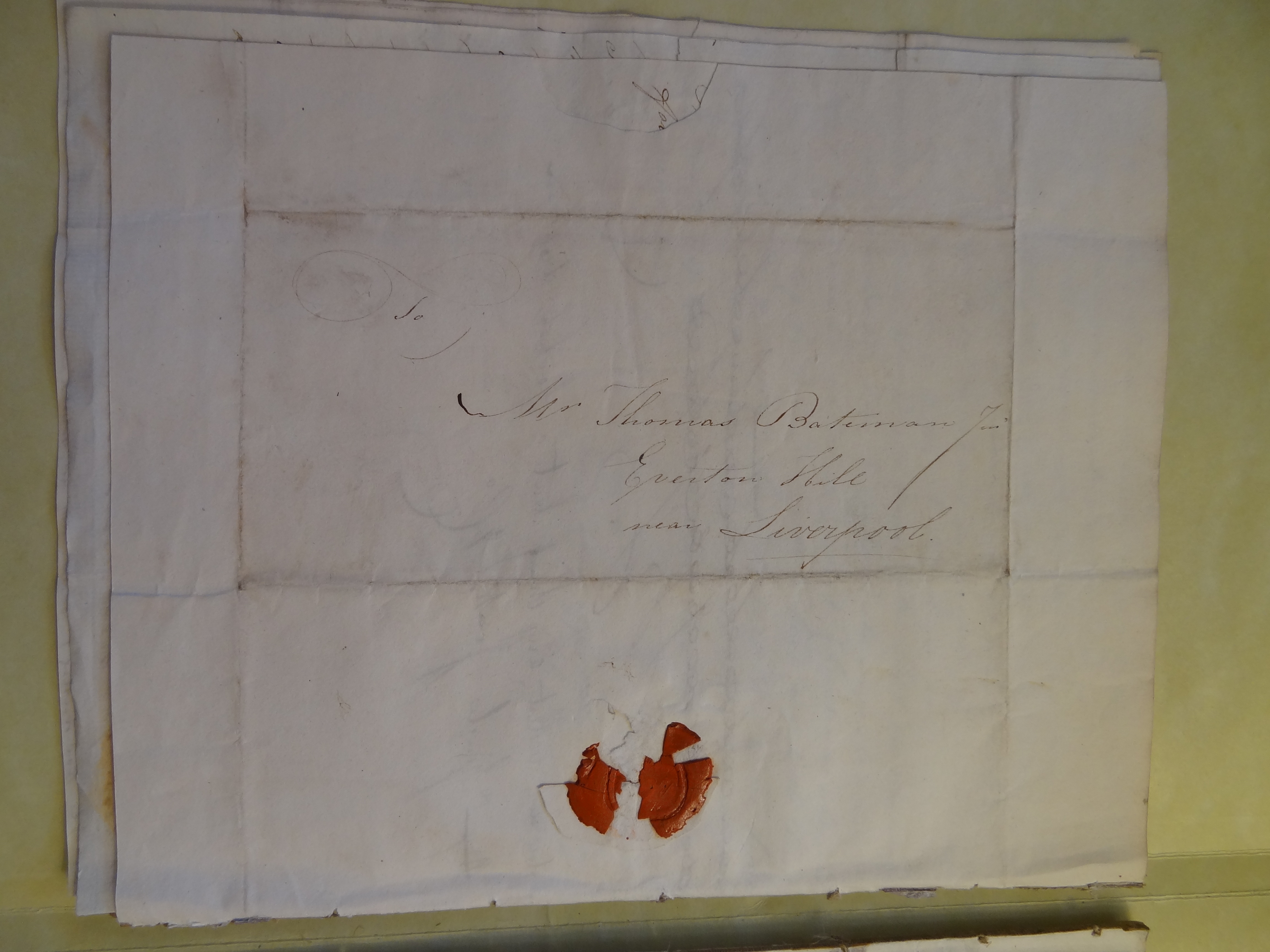 Image #4 of letter: Rebekah Hope to Thomas Bateman, 28 February 1810