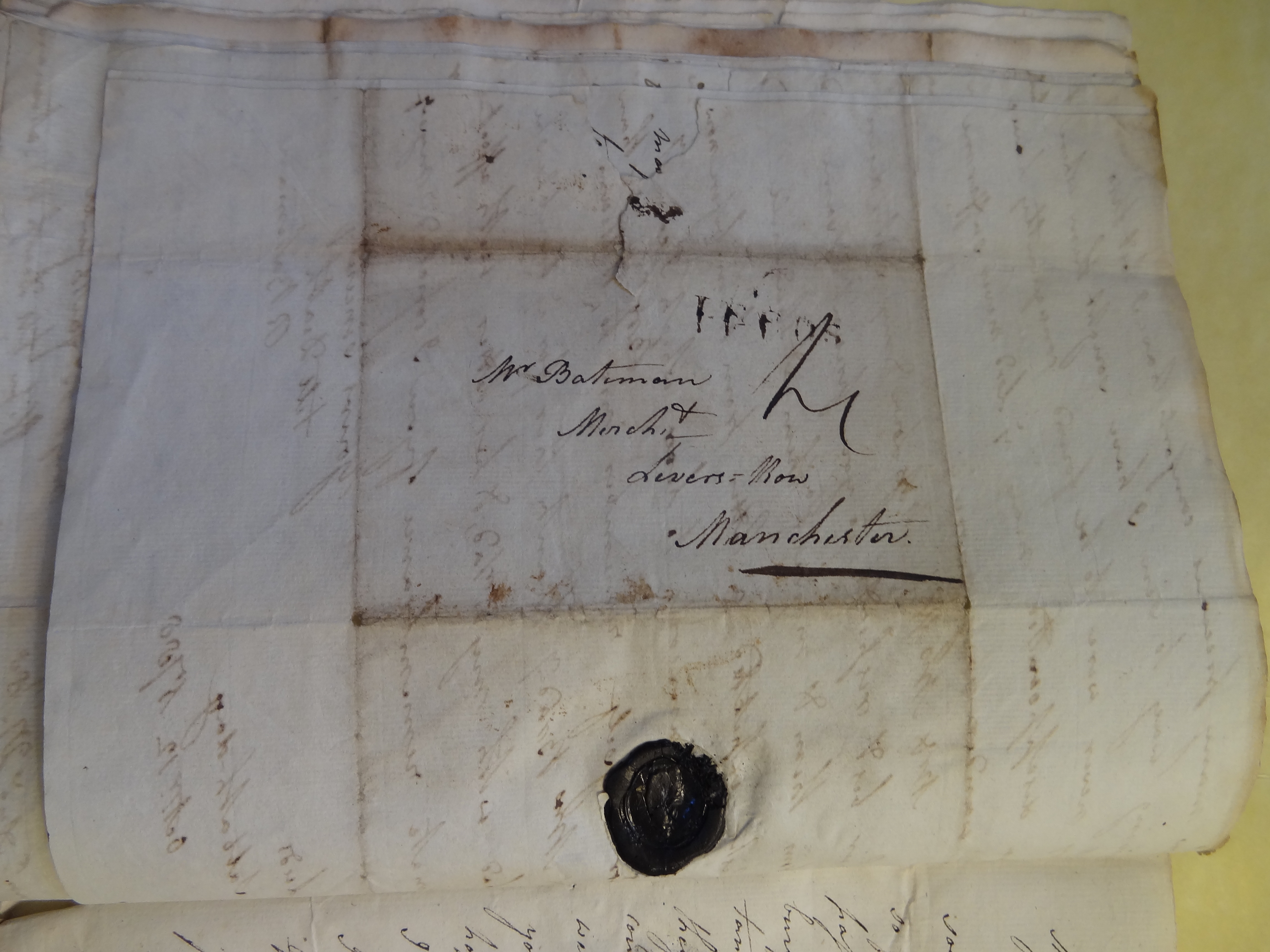 Image #4 of letter: Rebekah Bateman to Thomas Bateman, 12 October 1788