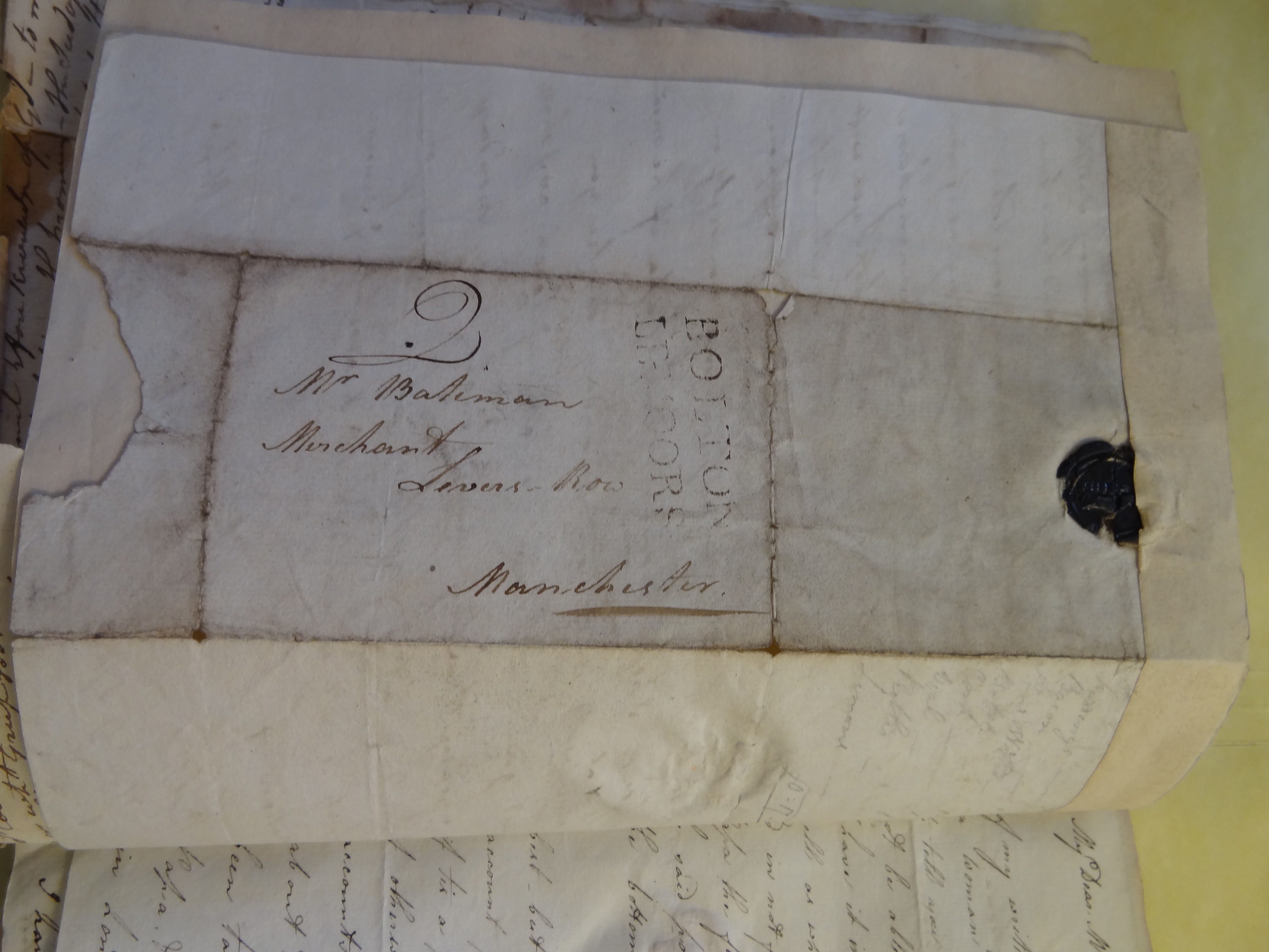 Image #2 of letter: Rebekah Bateman to Thomas Bateman, 8 November 1788