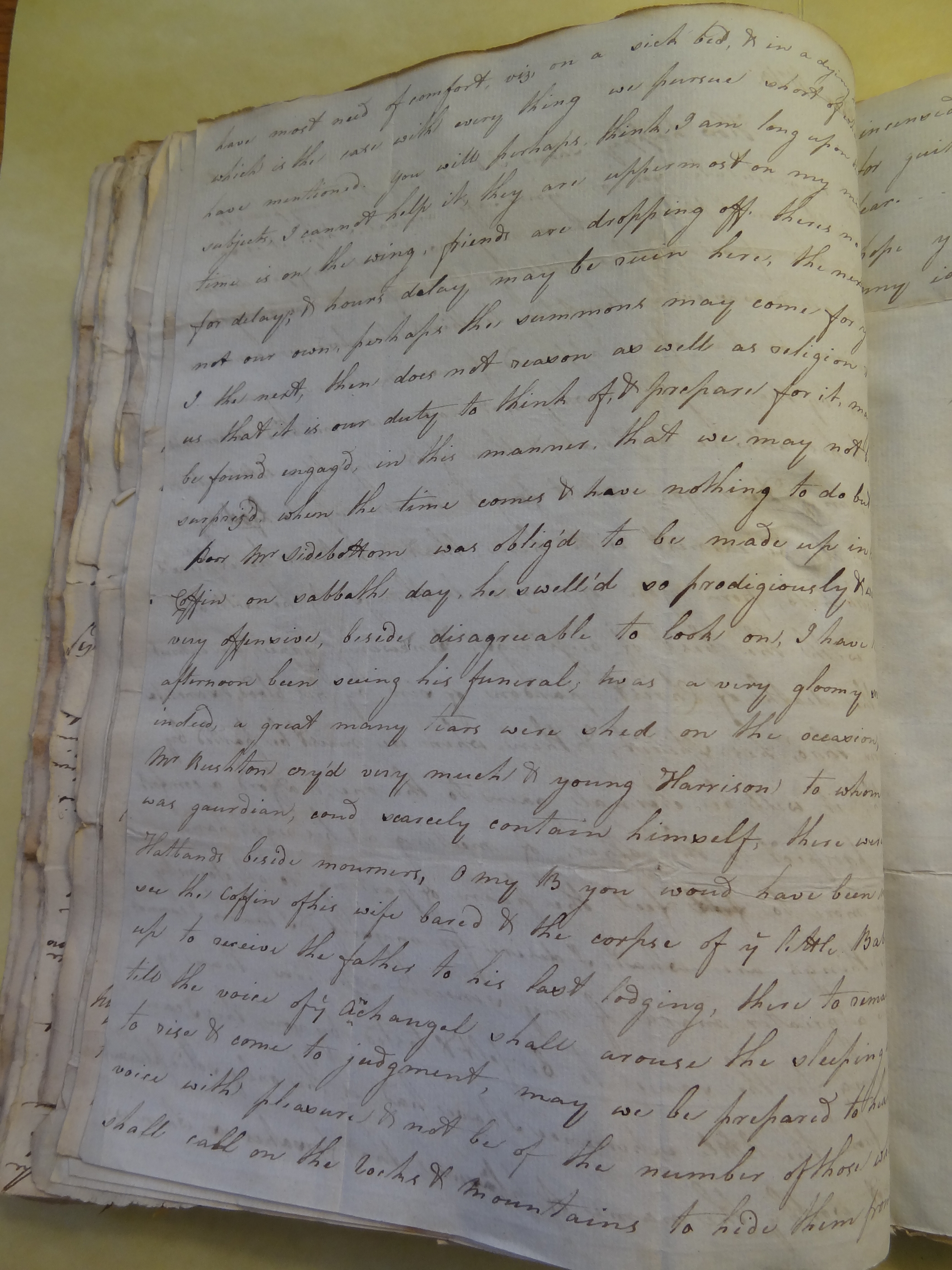 Image #2 of letter: Rebekah Bateman to Thomas Bateman, 2 March 1789