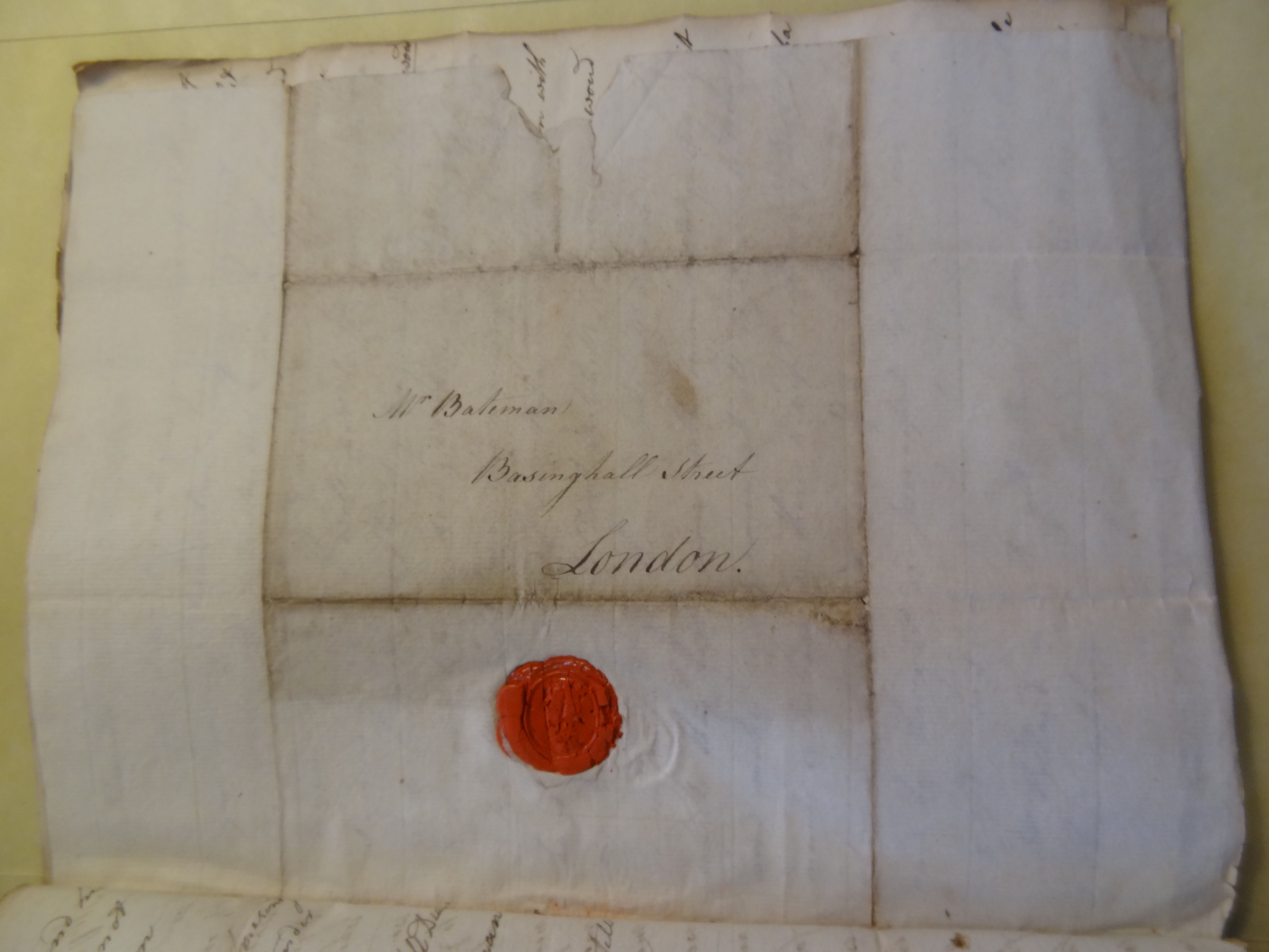 Image #3 of letter: Rebekah Bateman to Thomas Bateman, 4 March 1789