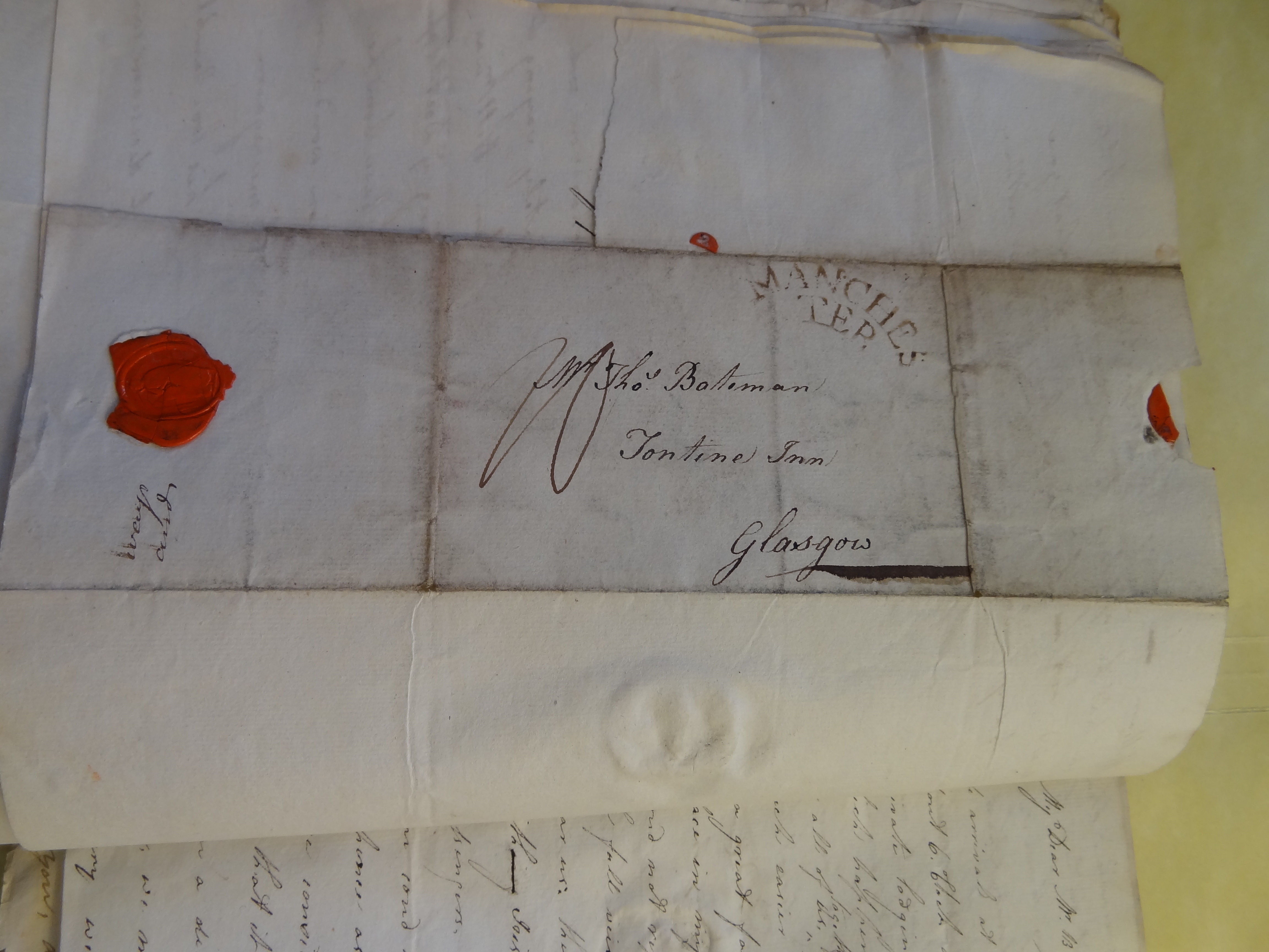 Image #4 of letter: Rebekah Bateman to Thomas Bateman, 7 May 1789
