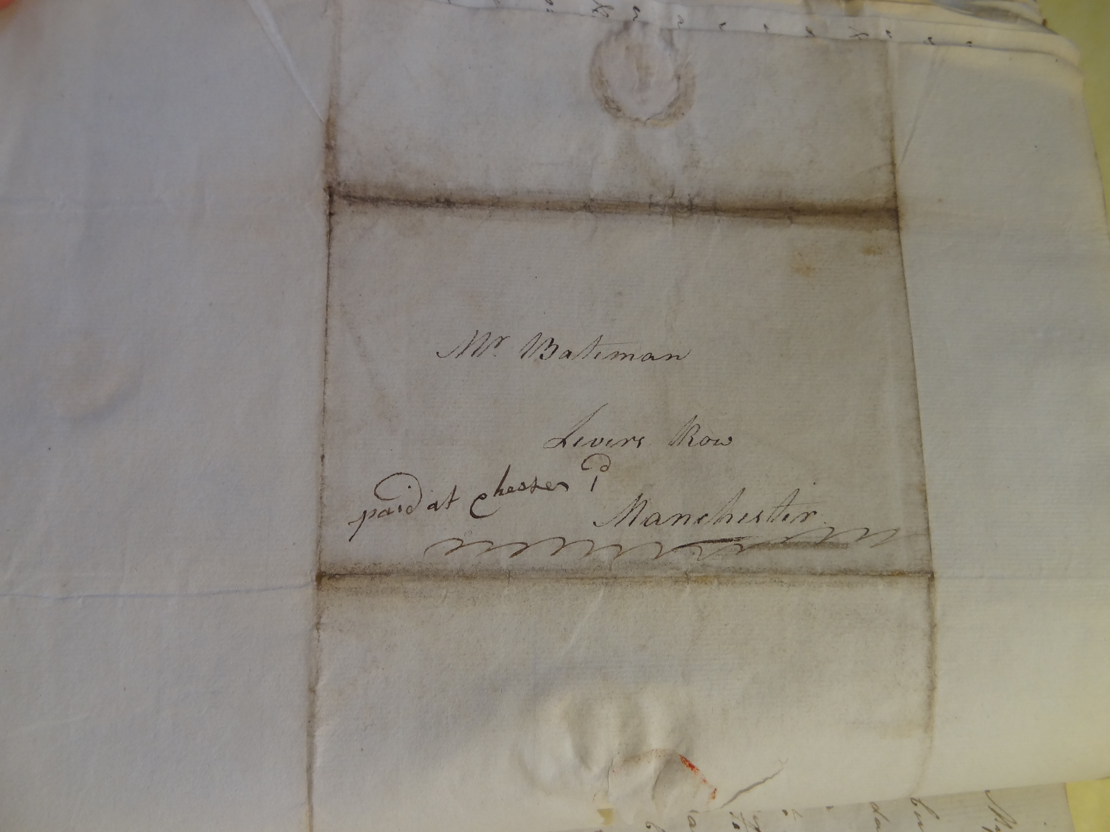 Image #3 of letter: Rebekah Bateman to Thomas Bateman, 3 July 1789