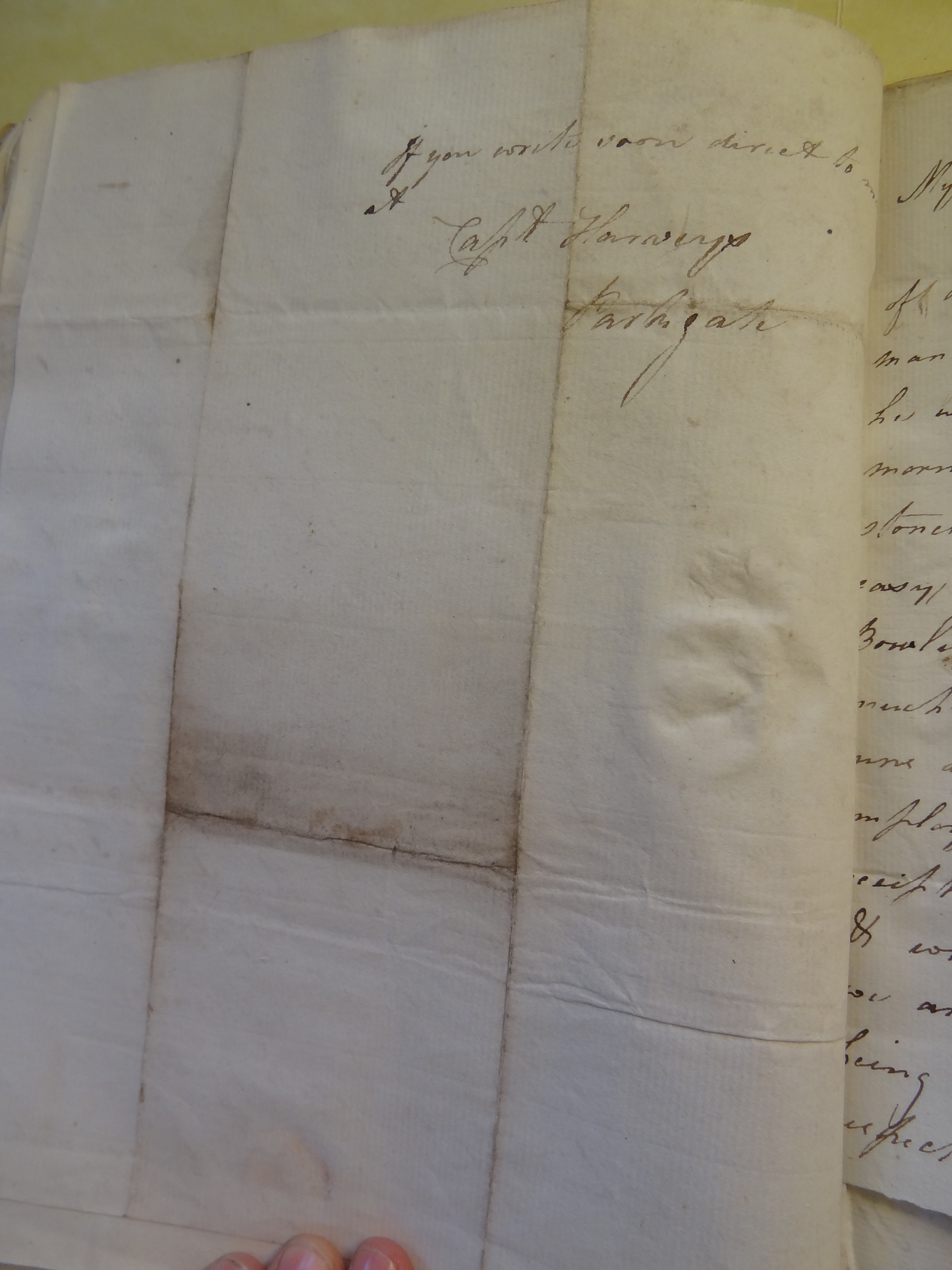 Image #2 of letter: Rebekah Bateman to Thomas Bateman, 9 July 1789