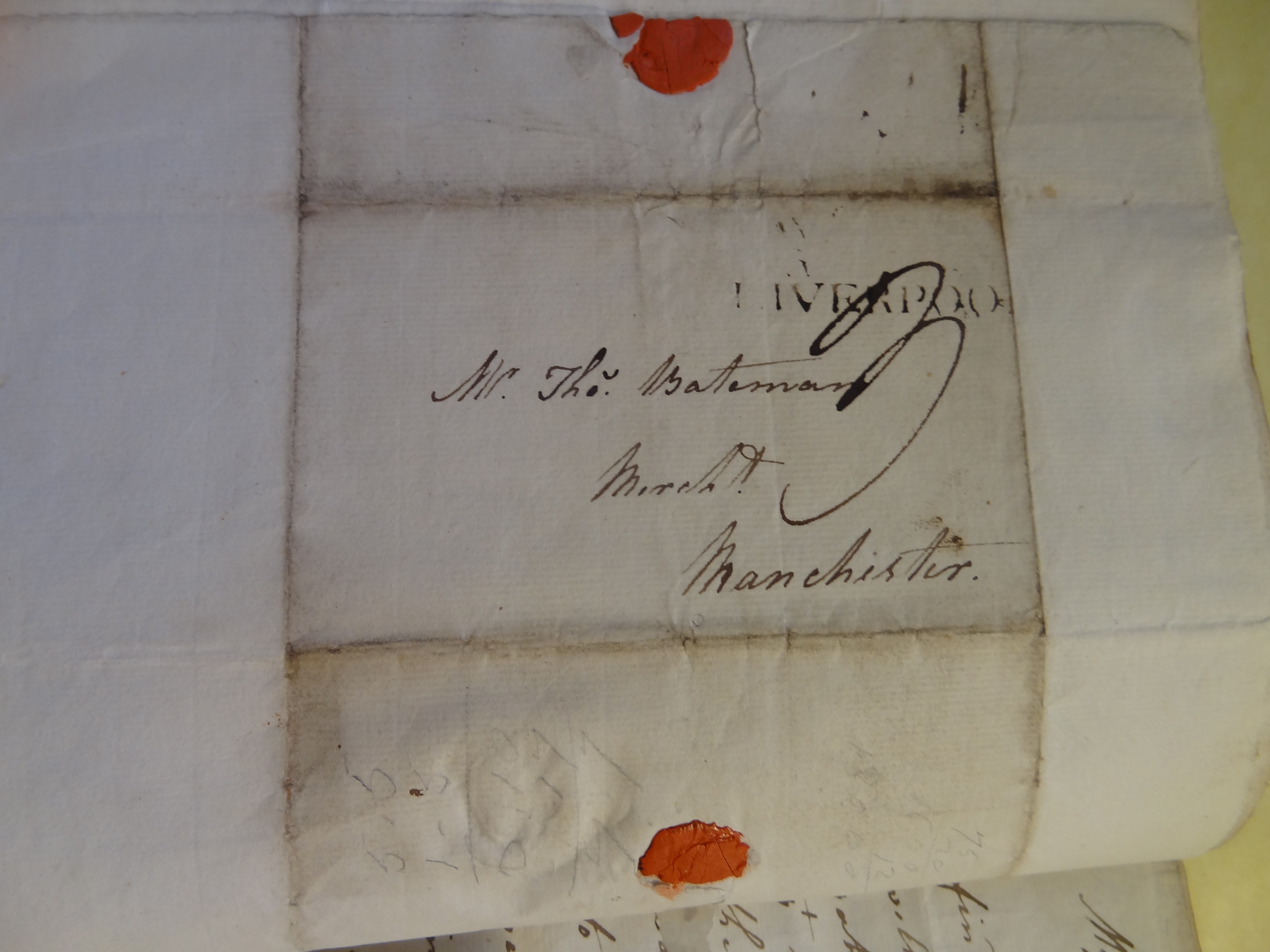 Image #3 of letter: Rebekah Bateman to Thomas Bateman, 13 August 1789