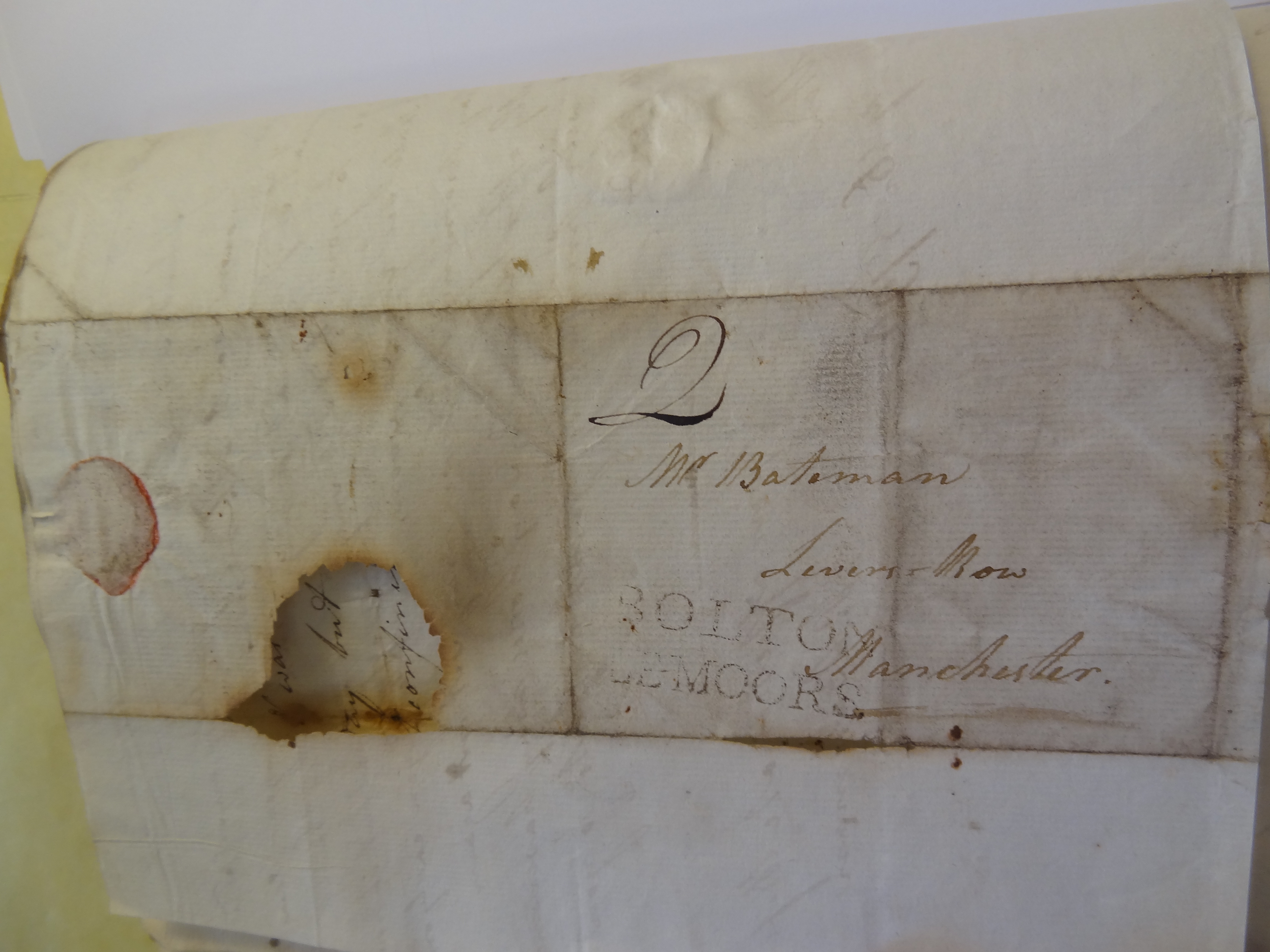 Image #2 of letter: Rebekah Bateman to Thomas Bateman, 16 January 1790