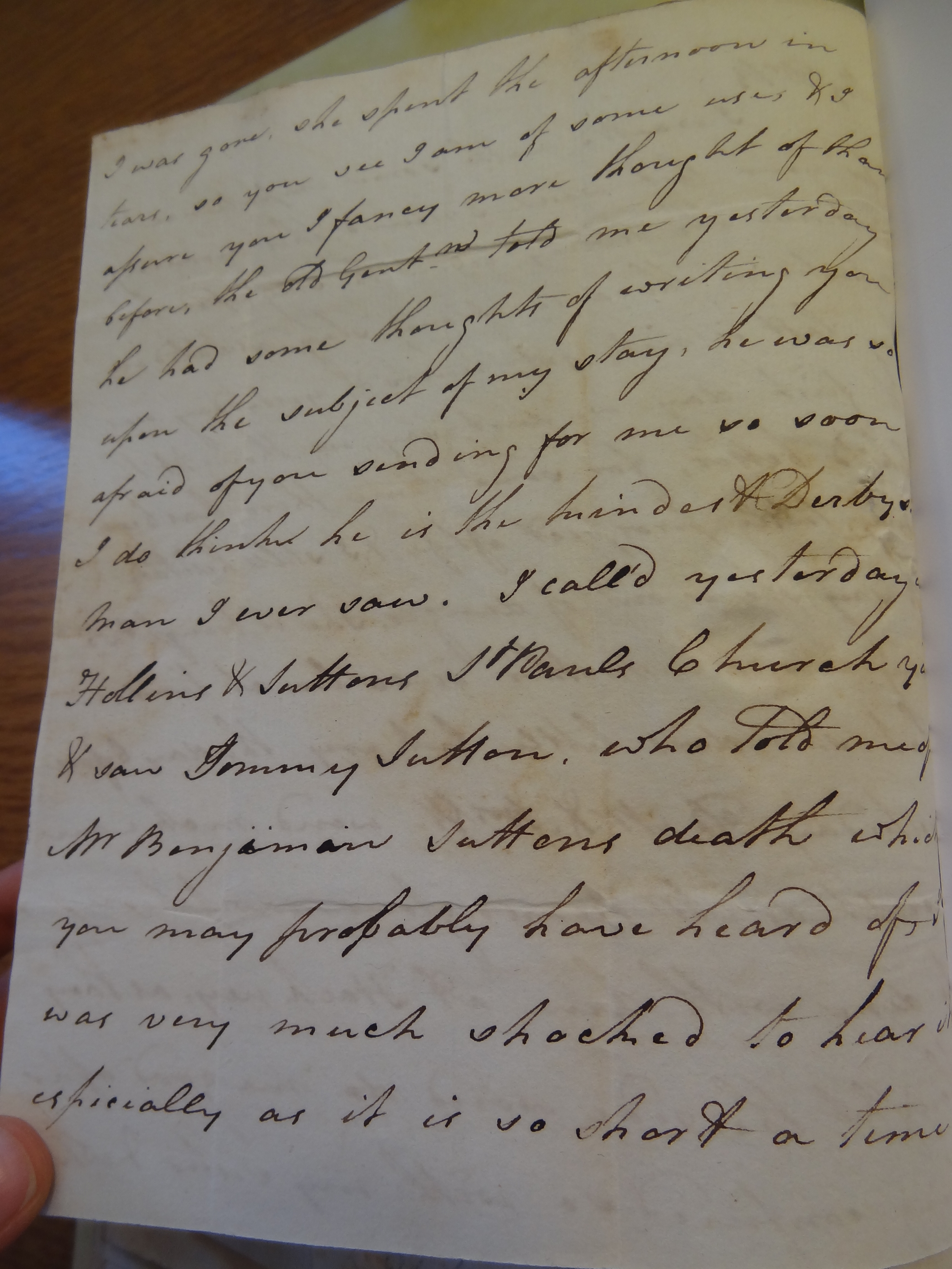 Image #2 of letter: Rebekah Bateman to Thomas Bateman, 30 August 1792