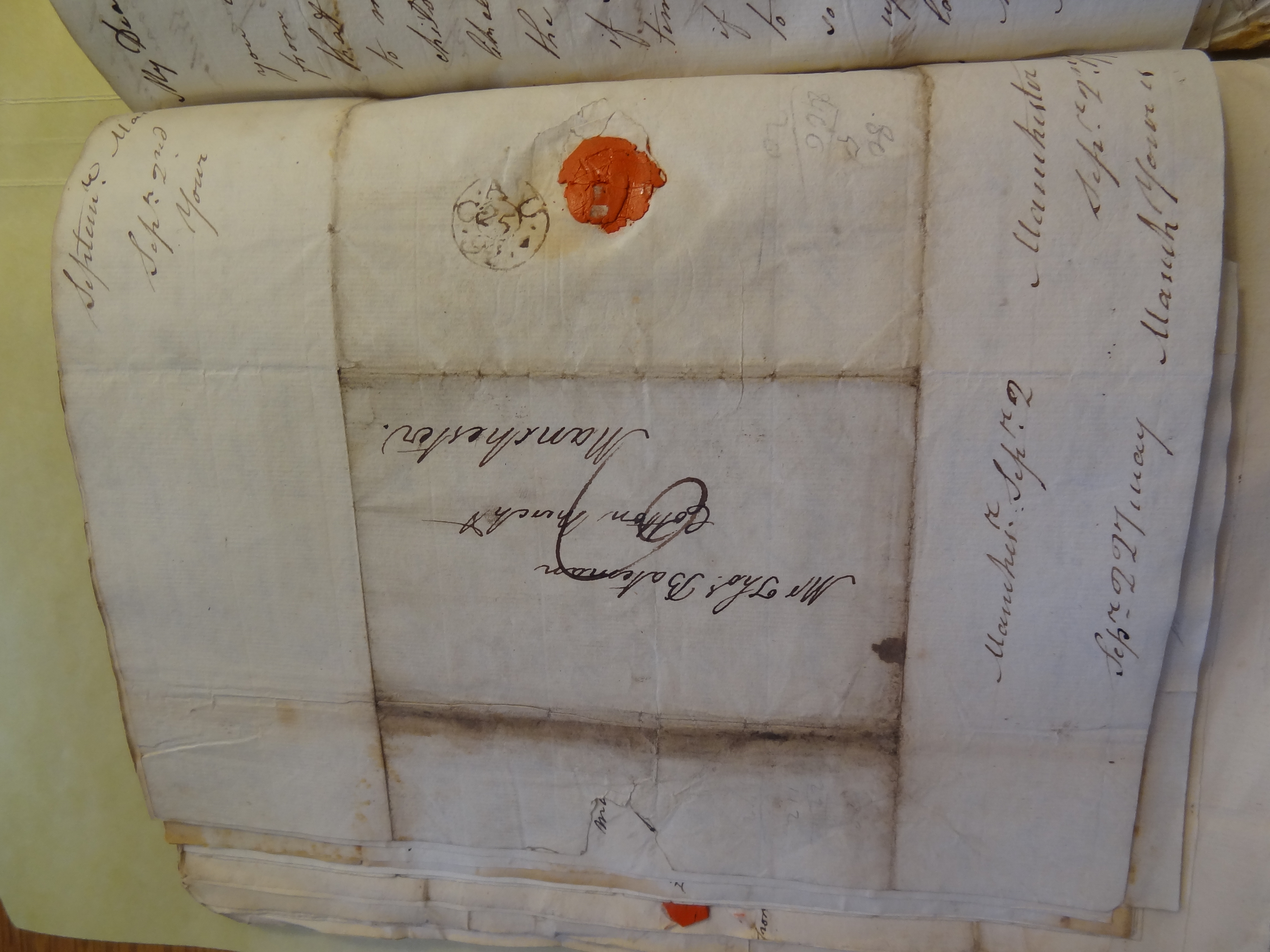 Image #3 of letter: Rebekah Bateman to Thomas Bateman, 25 August 1792