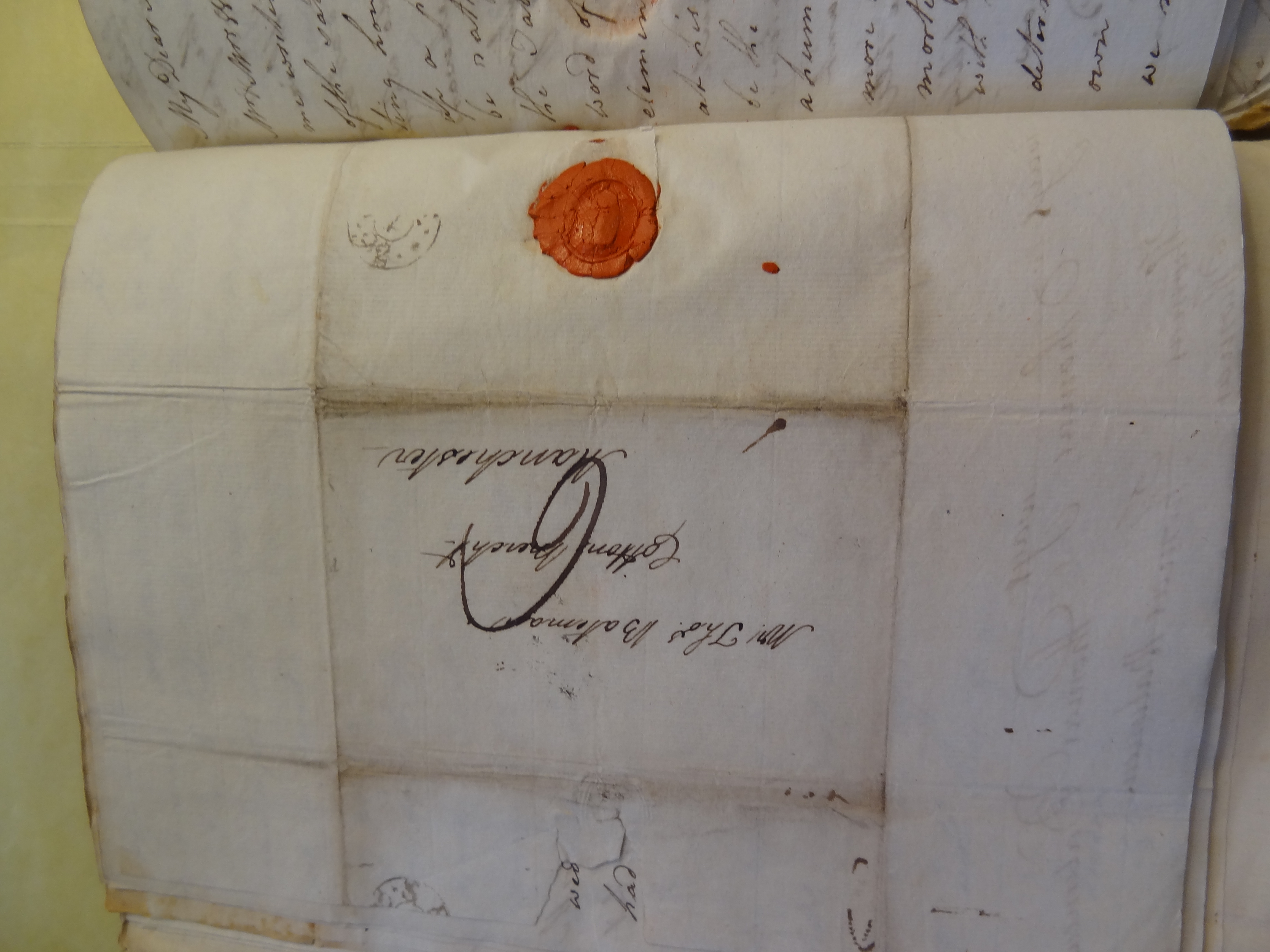 Image #4 of letter: Rebekah Bateman to Thomas Bateman, 1 September 1792