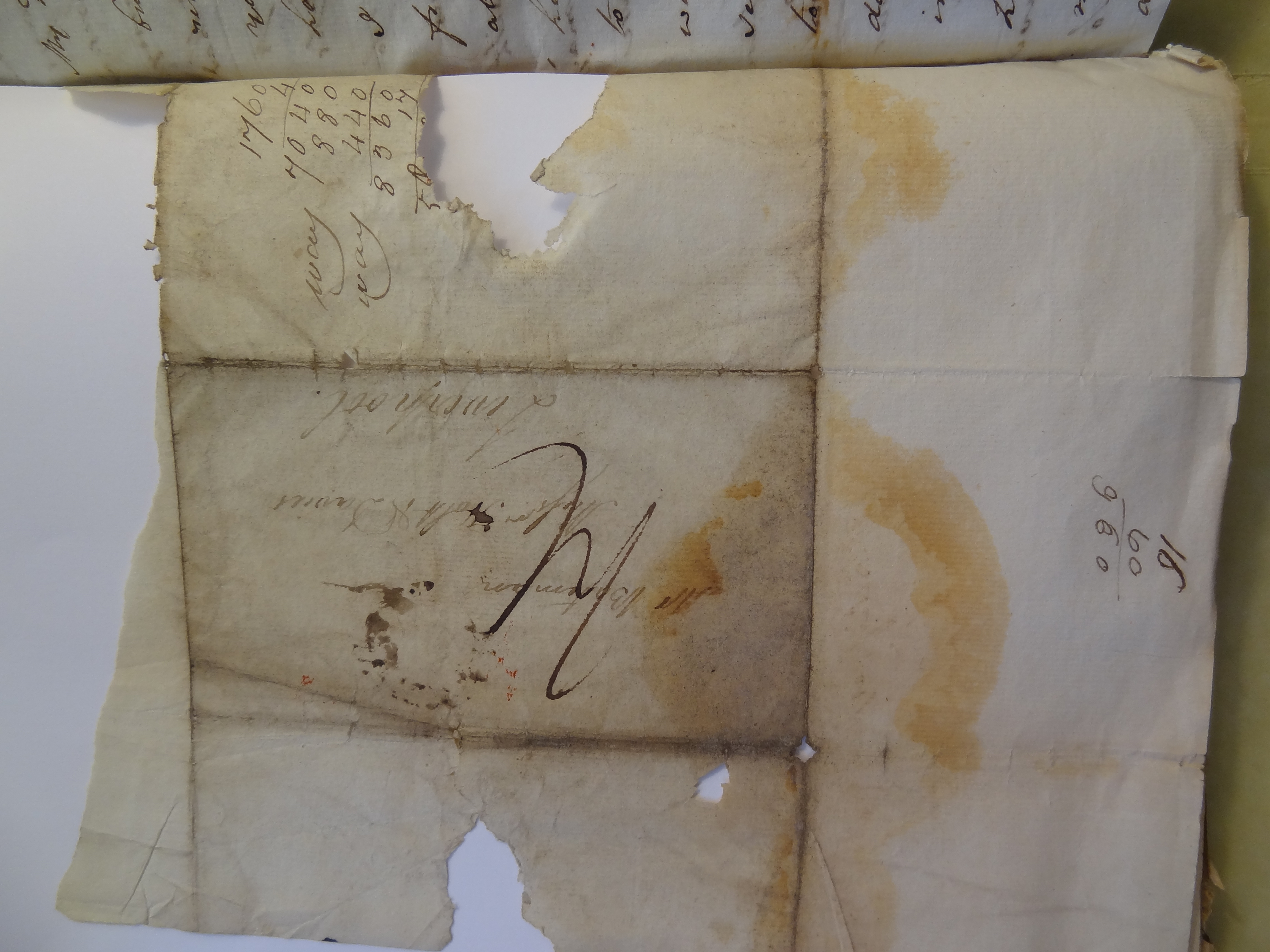 Image #3 of letter: Rebekah Bateman to Thomas Bateman, 13 December 1792