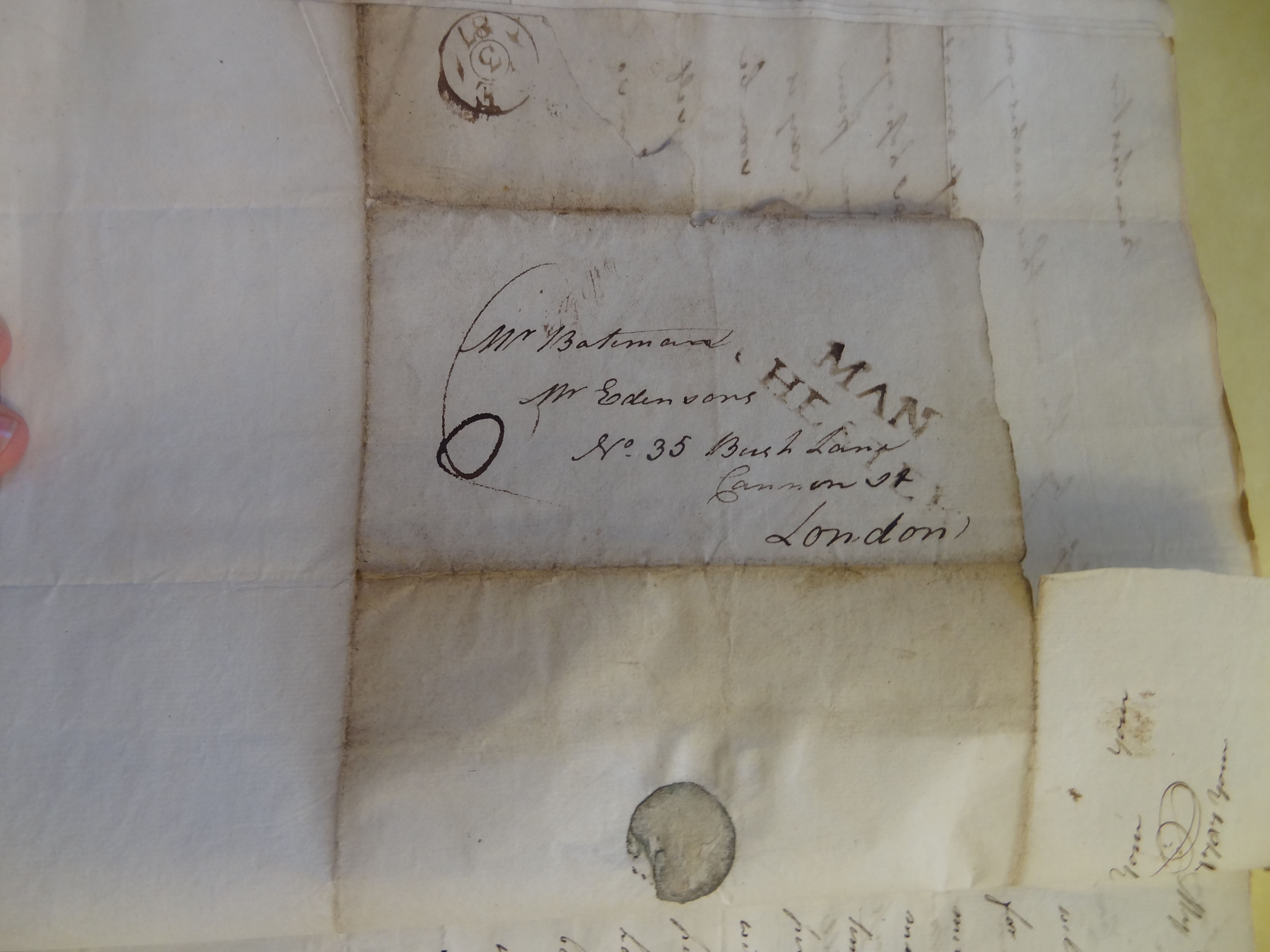 Image #2 of letter: Rebekah Bateman to Thomas Bateman, 1 September 1787