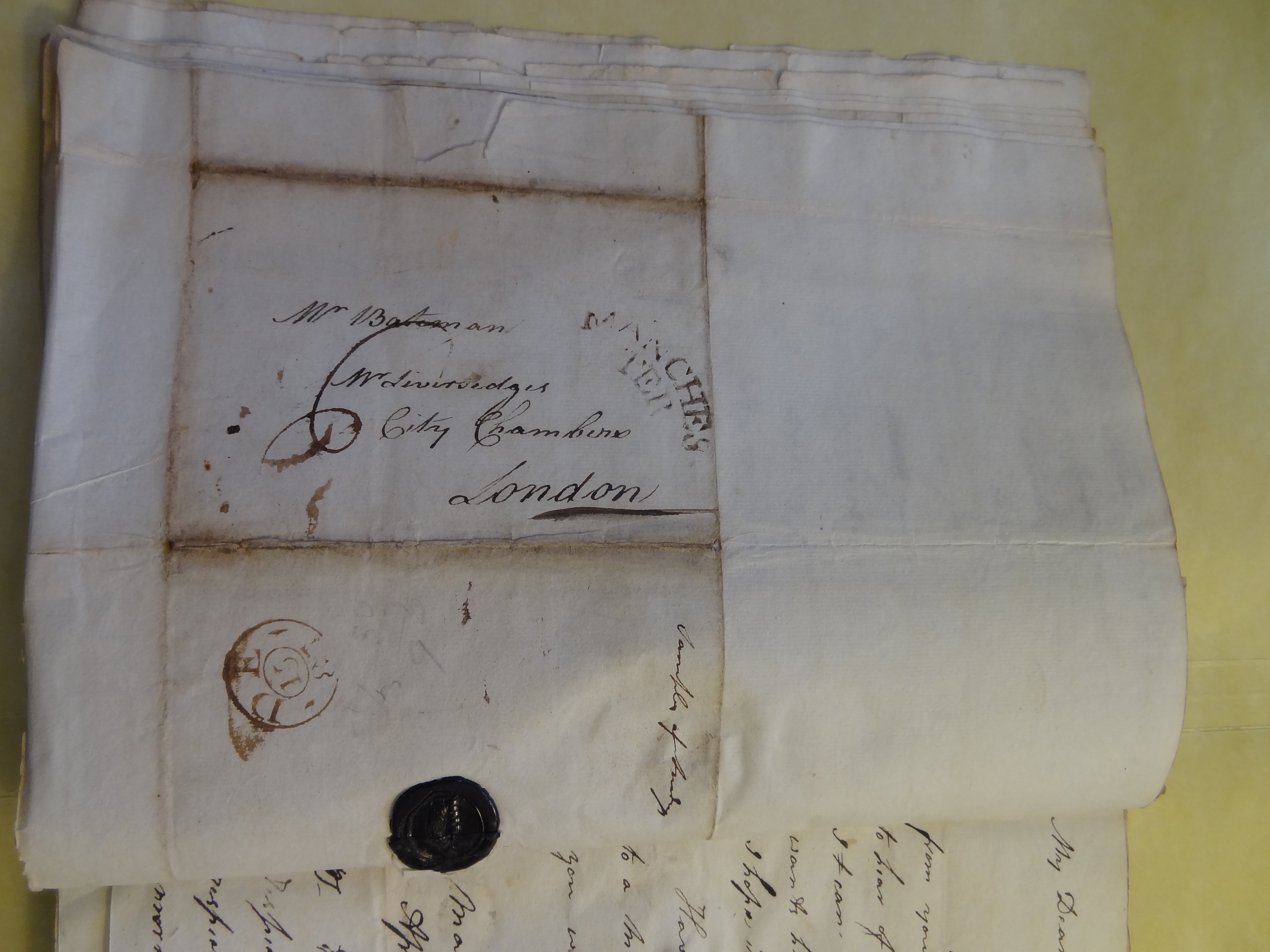 Image #3 of letter: Rebekah Bateman to Thomas Bateman, 13 December 1787