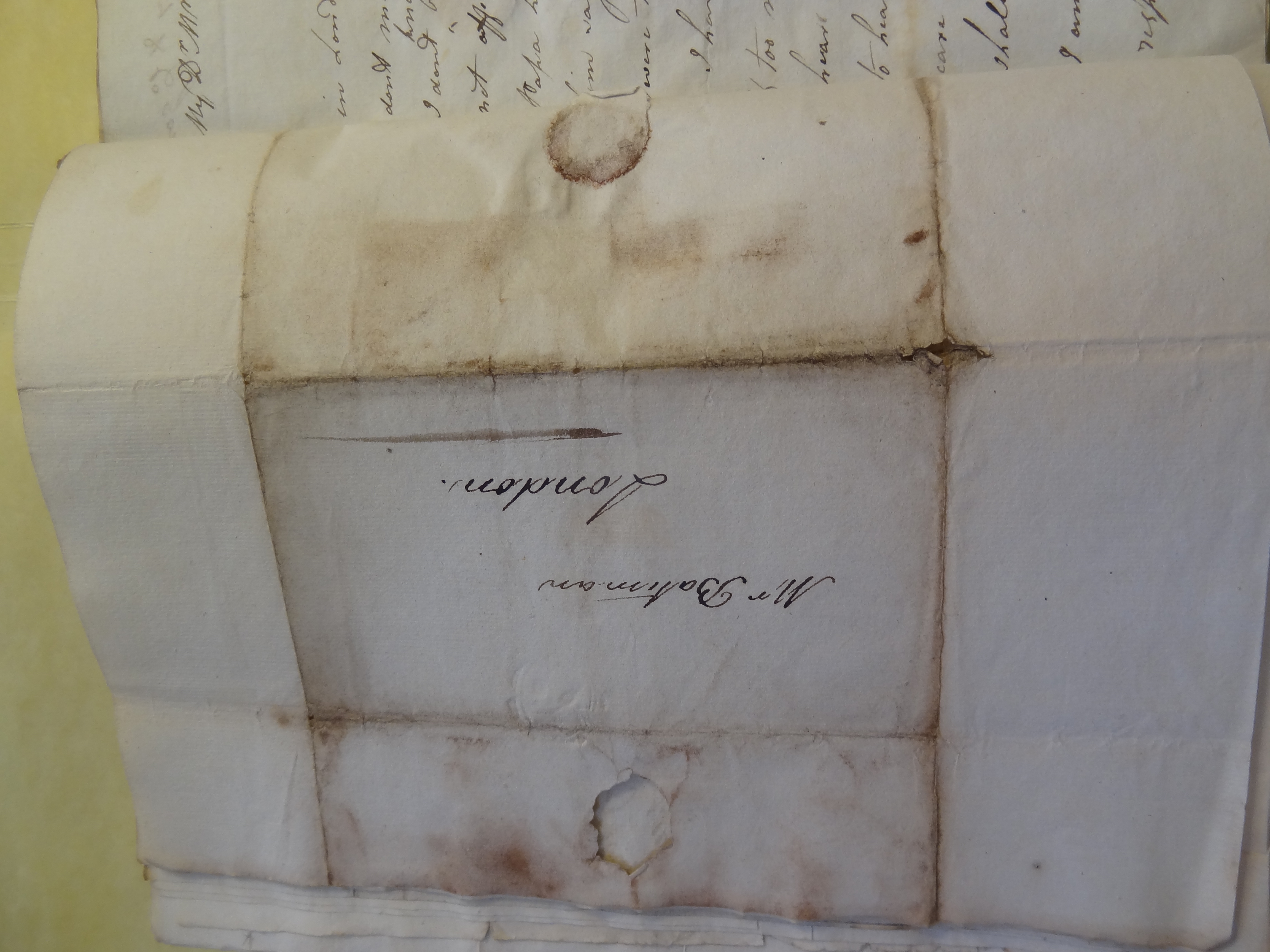 Image #2 of letter: Rebekah Bateman to Thomas Bateman, 12 April 1788