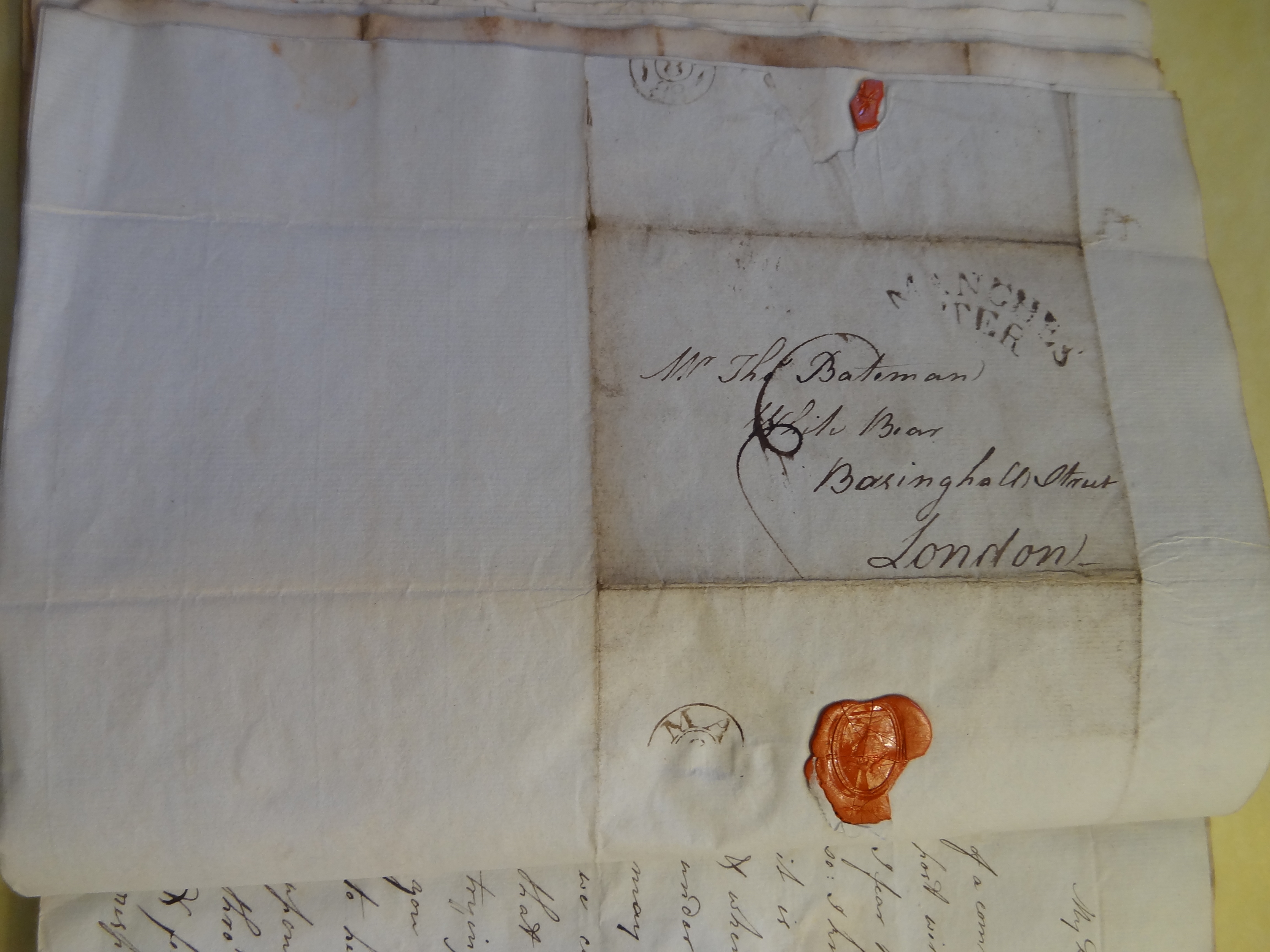 Image #3 of letter: Rebekah Bateman to Thomas Bateman, undated