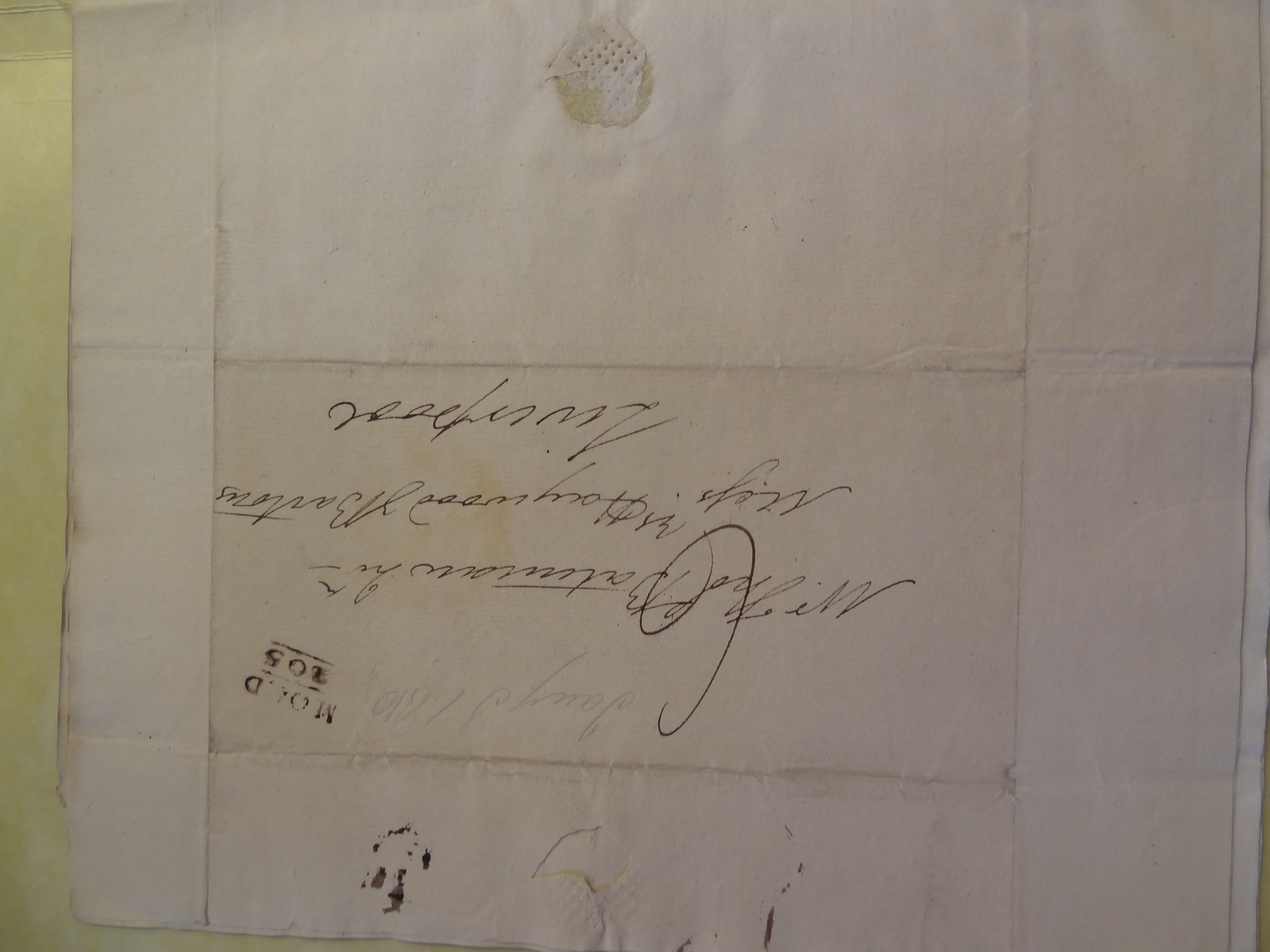 Image #2 of letter: Thomas Bateman (senior) to Thomas Bateman (junior), 3 January 1810