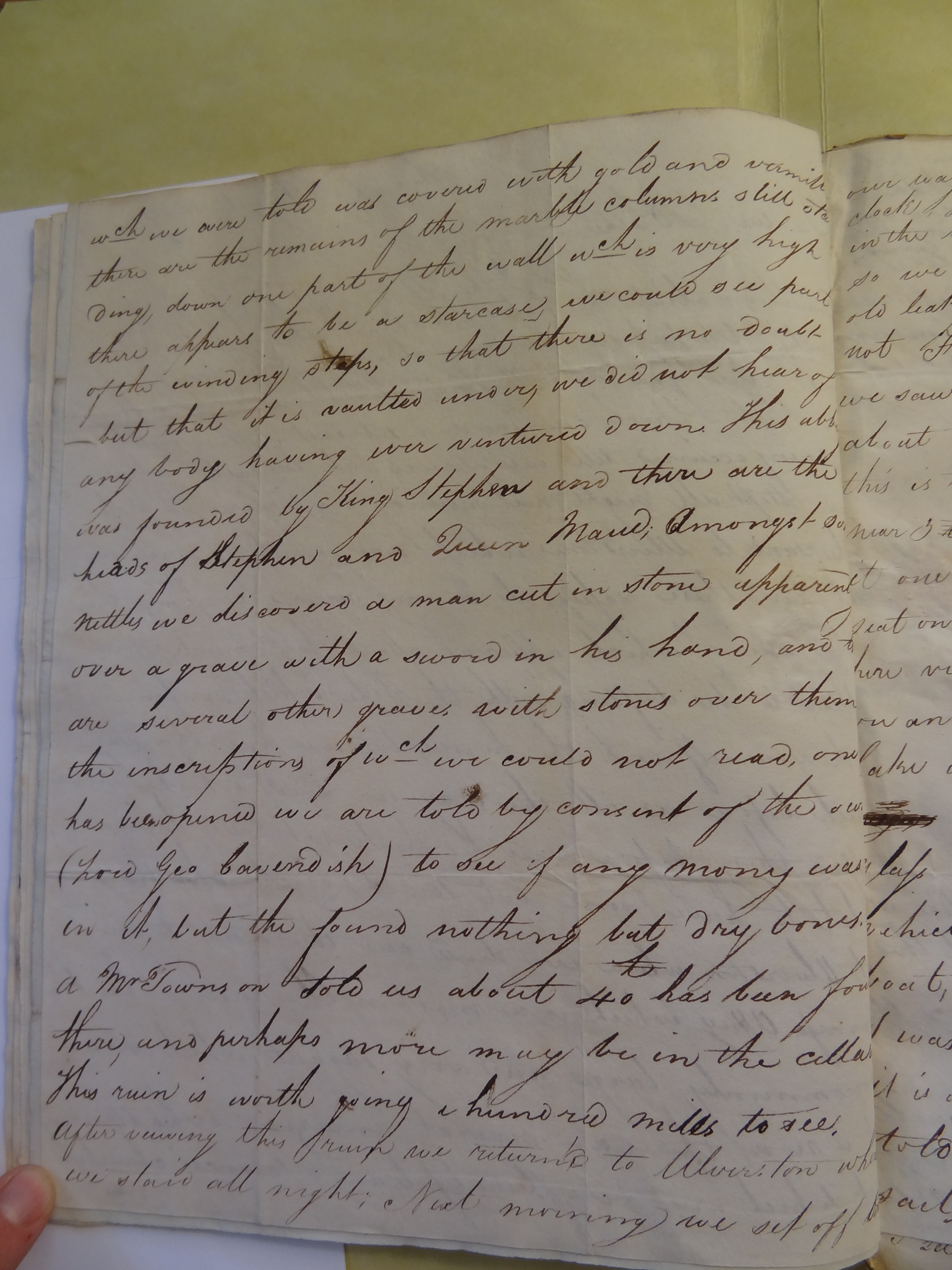 Image #2 of letter: Thomas Bateman (junior) to William Bateman, 6 August 1809