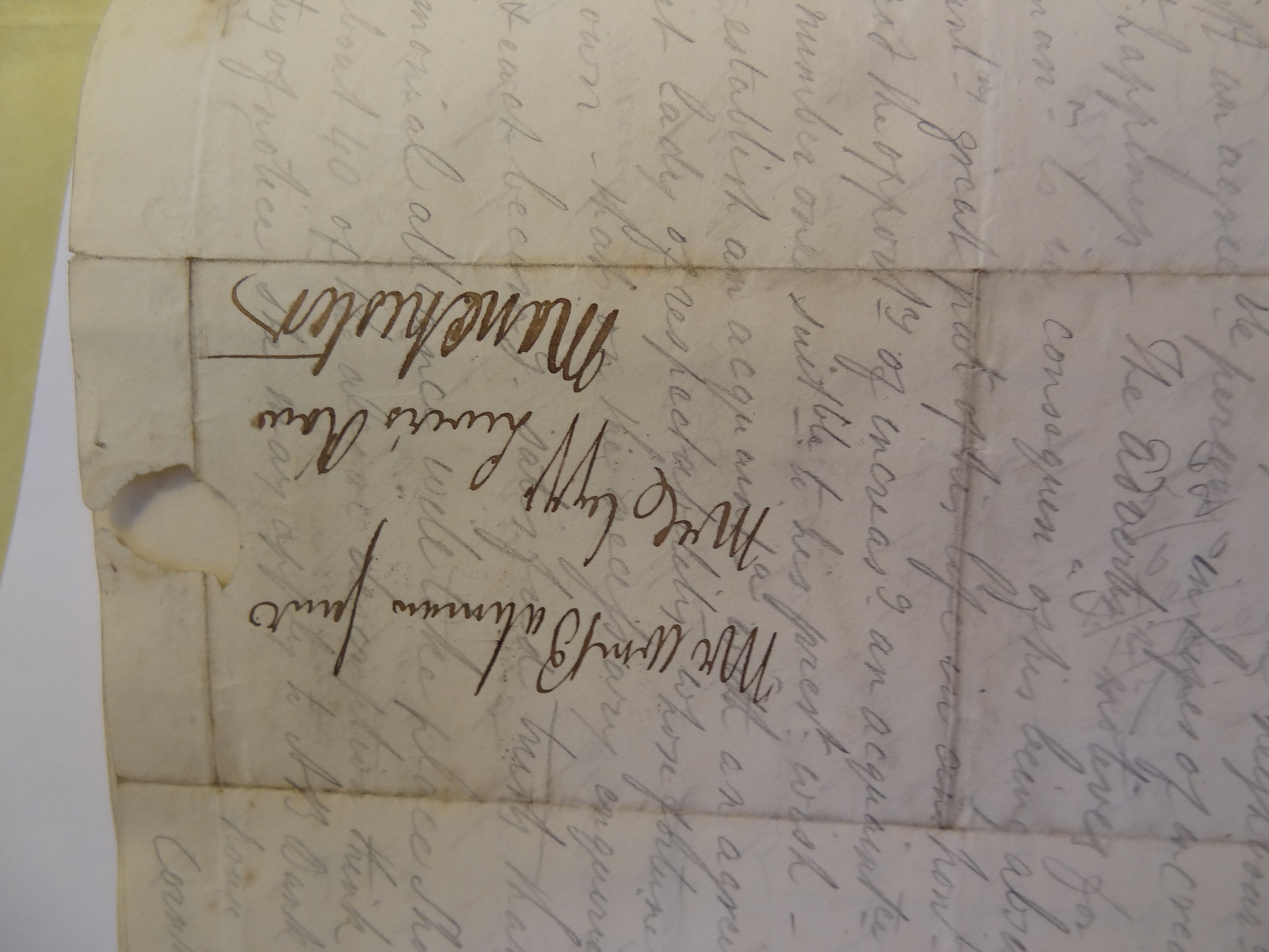 Image #2 of letter: Thomas Bateman (junior) to William Bateman, 26 February 1810