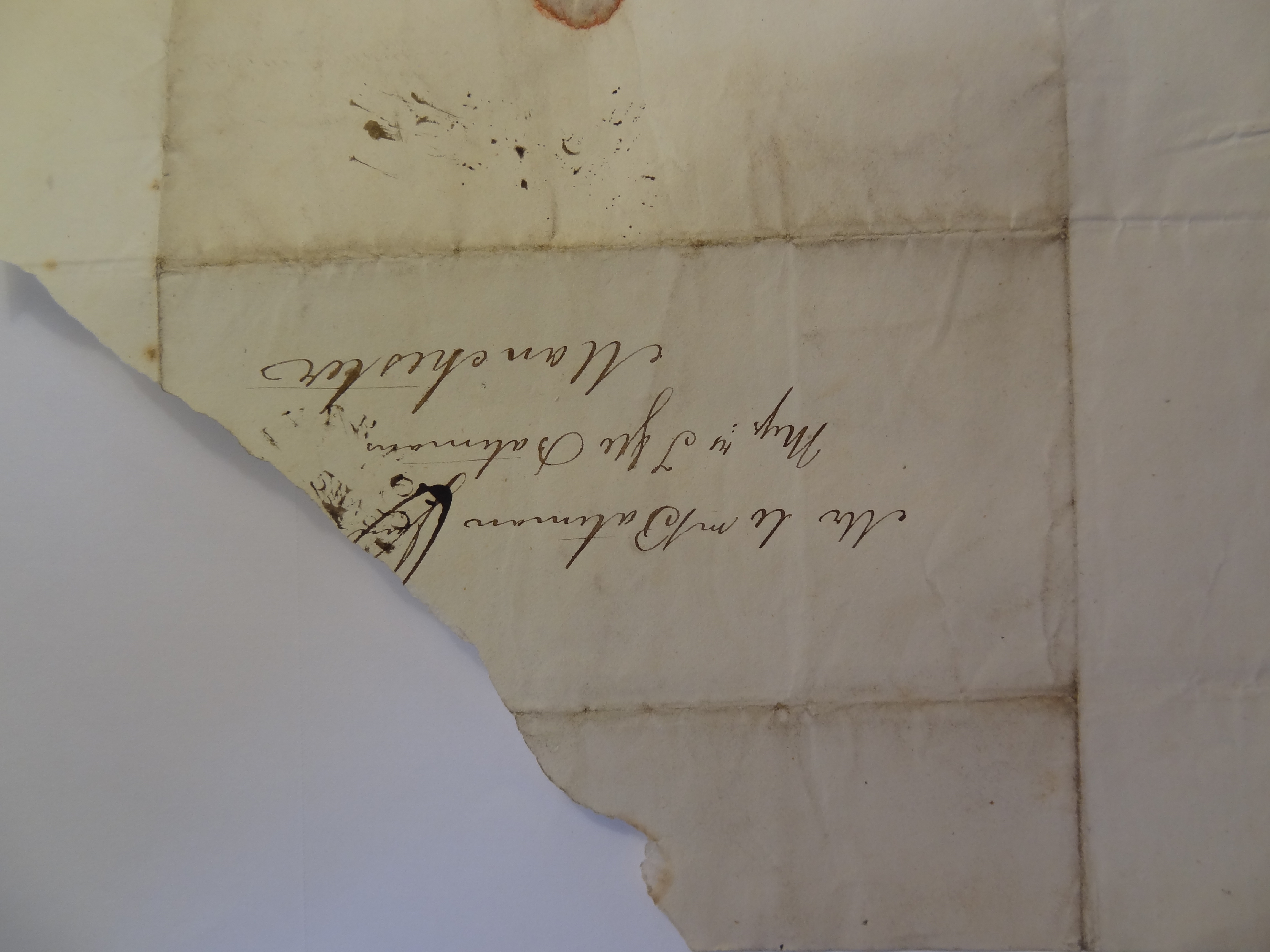 Image #3 of letter: Thomas Bateman (junior) to William Bateman, 5 March 1810