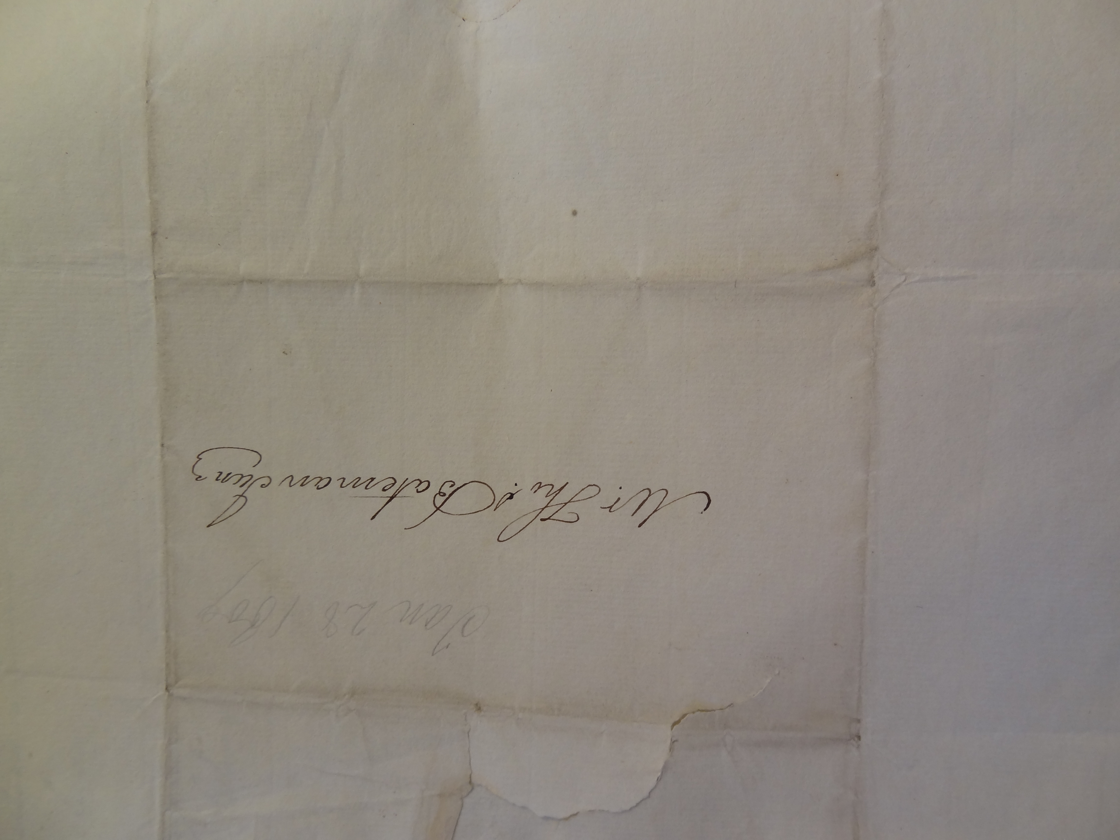 Image #3 of letter: William Bateman to Thomas Bateman (junior), 28 January 1809