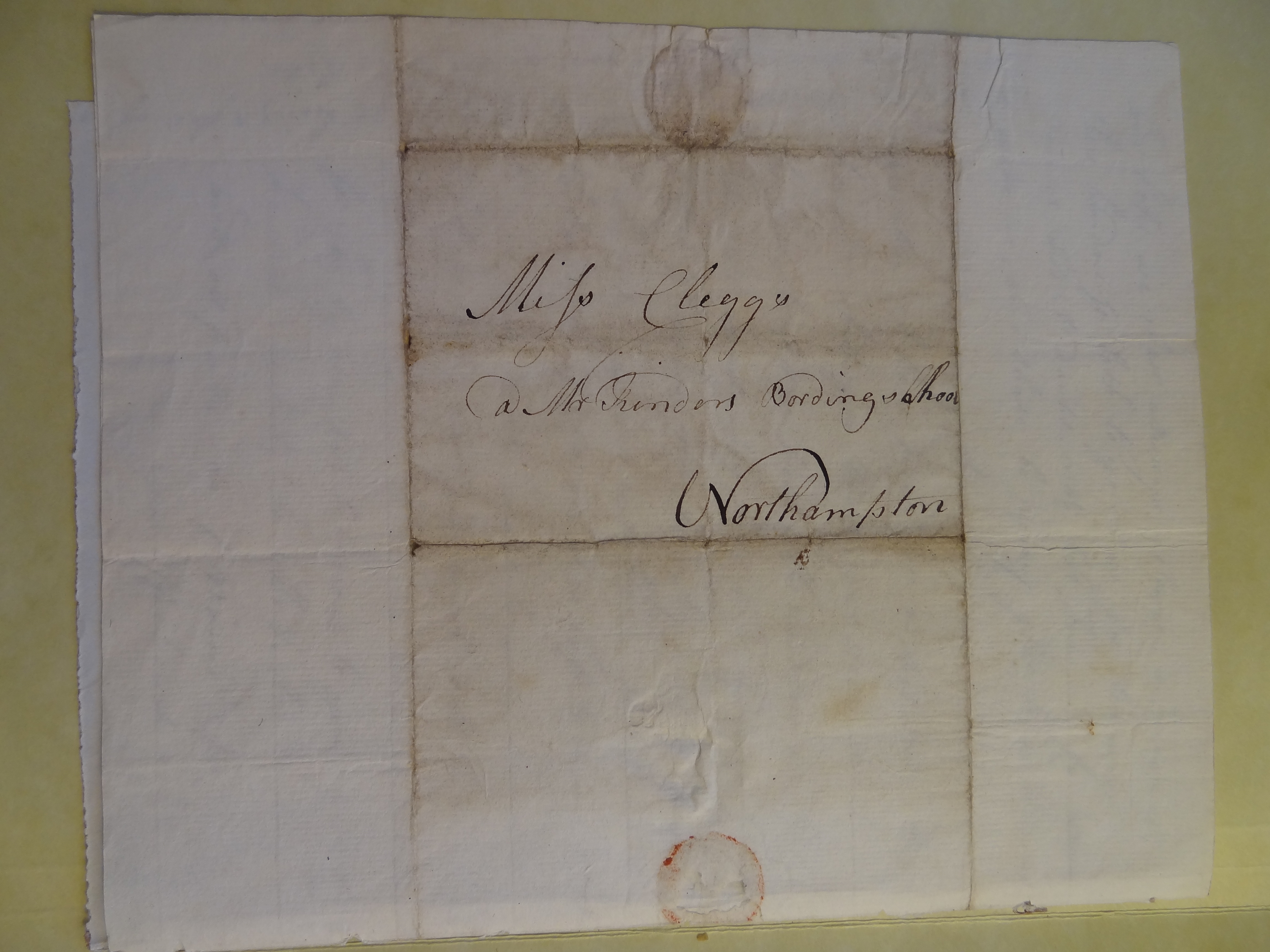 Image #3 of letter: Arthur Clegg to Rebekah Bateman and Elizabeth Wilson, 19 September 1778