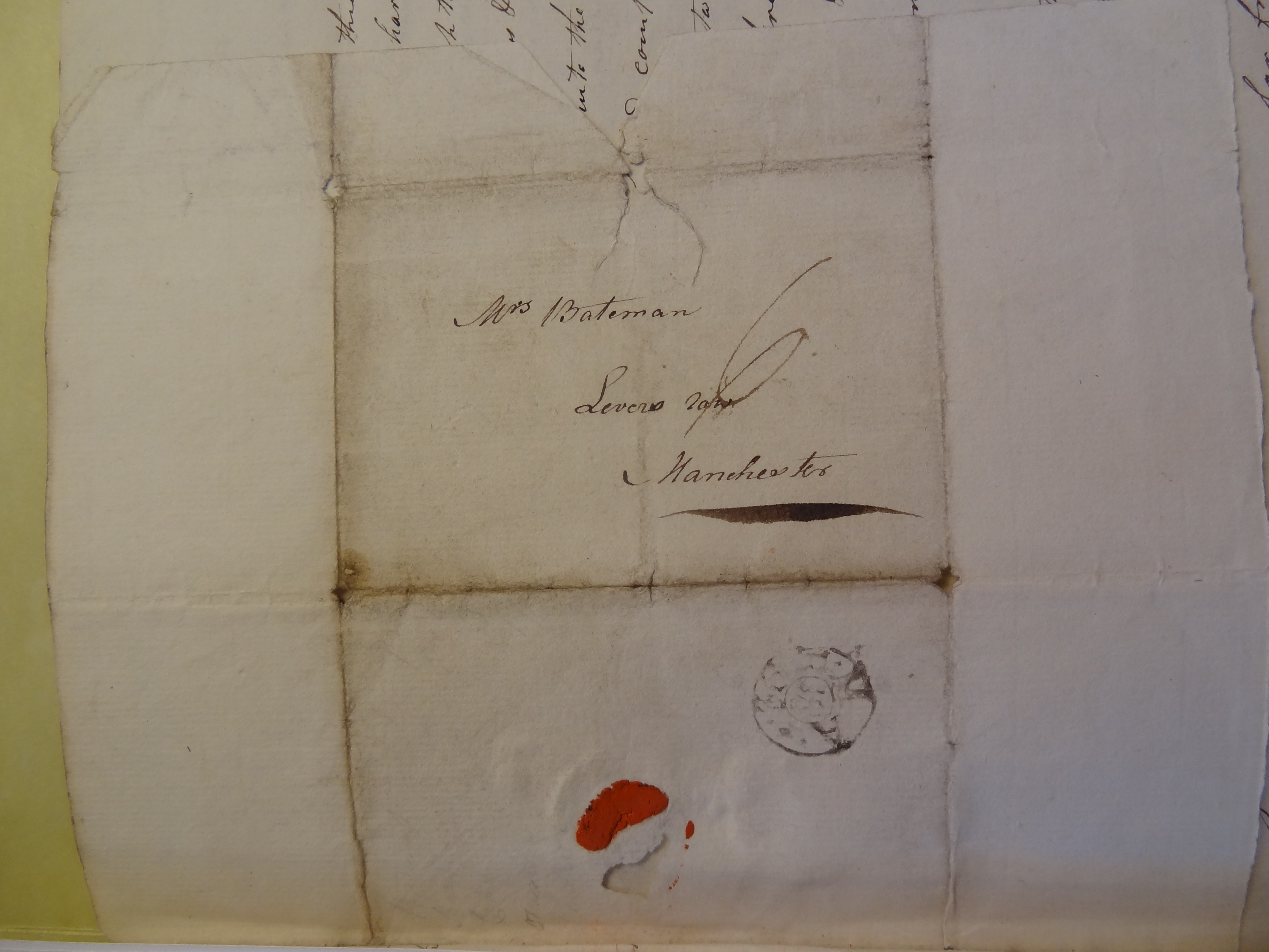 Image #3 of letter: Sarah Clegg to Rebekah Bateman, 18 May 1792