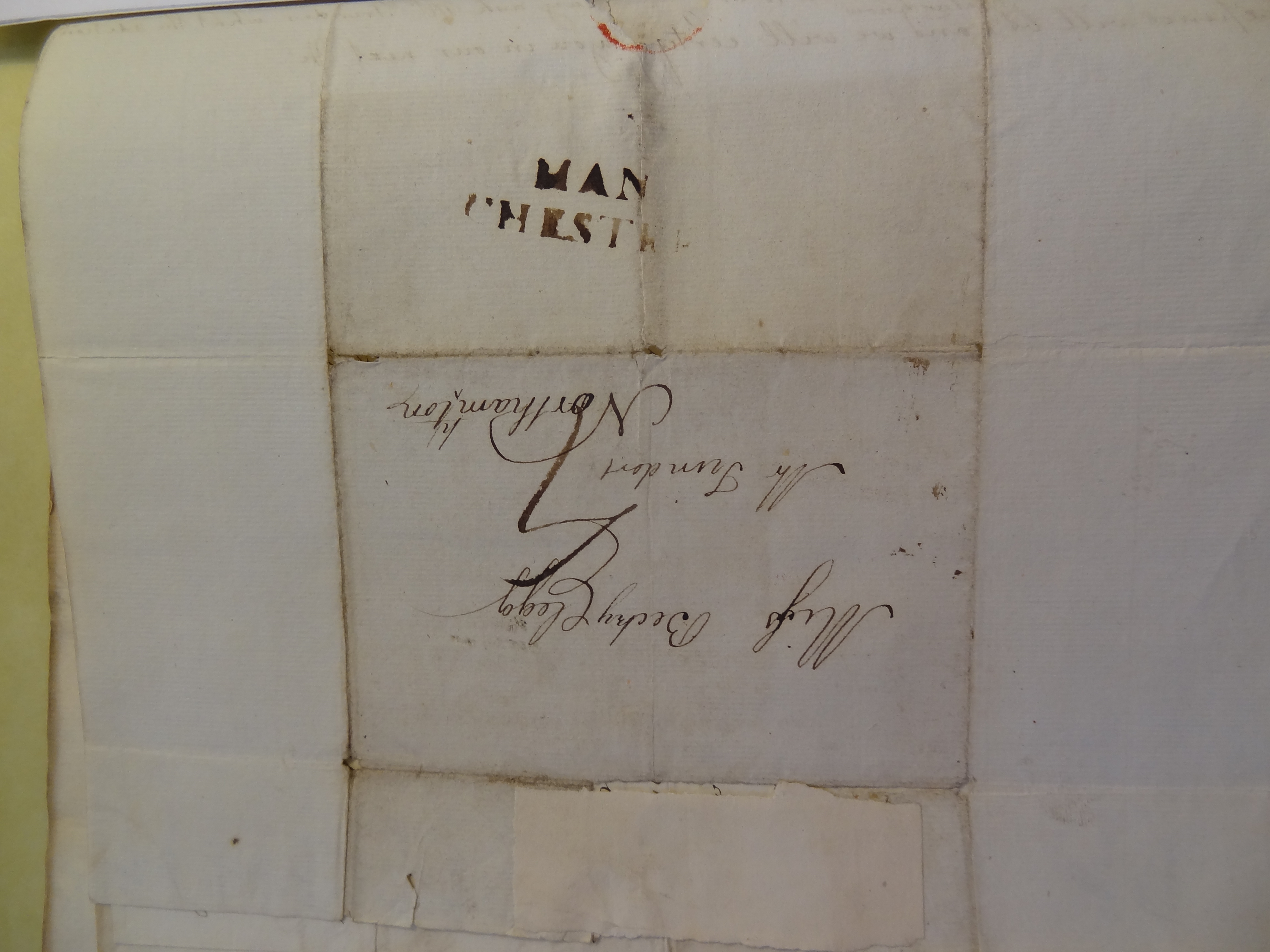 Image #4 of letter: Sarah Clegg to Rebekah Bateman and Elizabeth Wilson, 17 November 1777