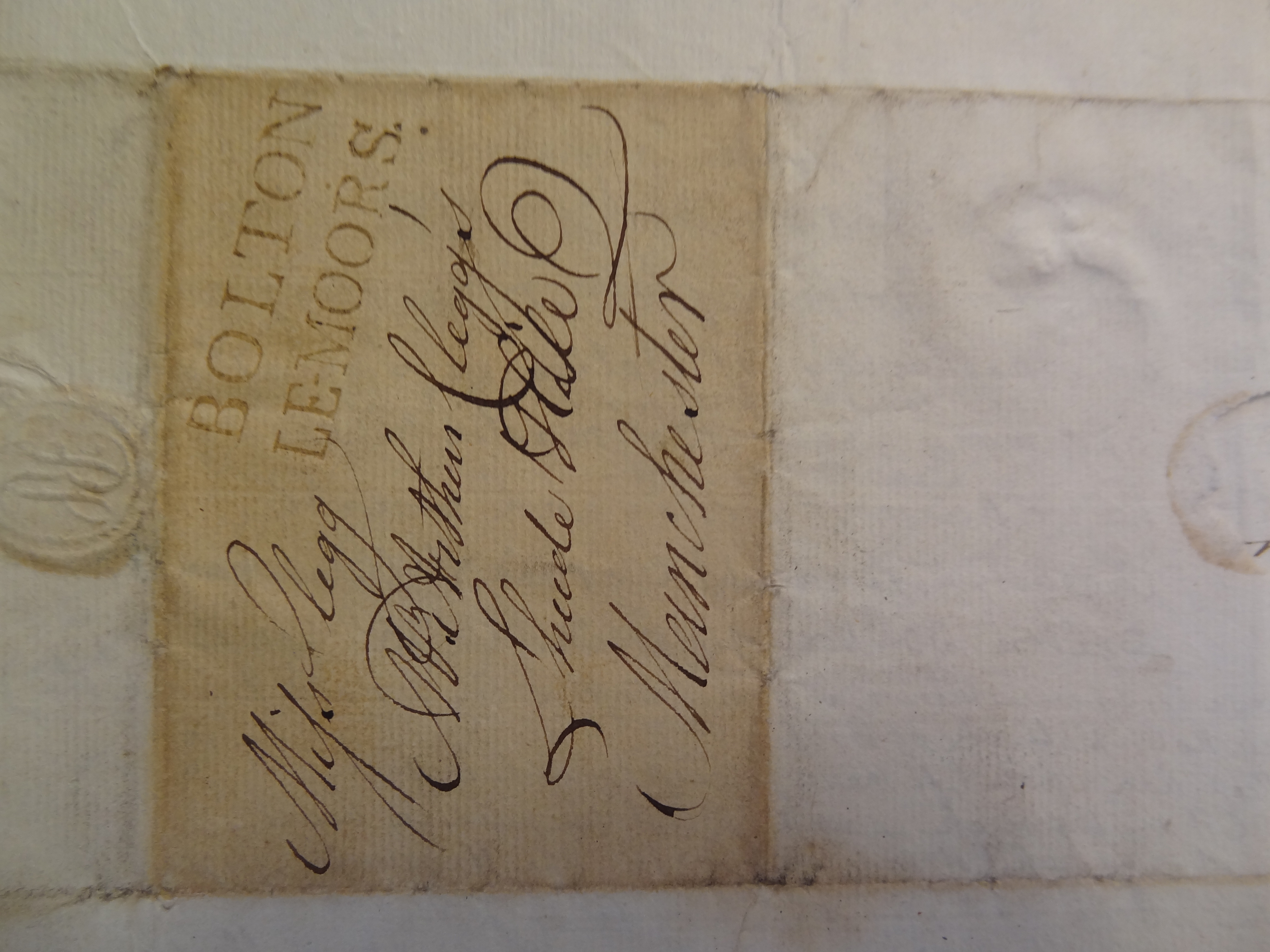 Image #4 of letter: James Pearson to Elizabeth Wilson, 6 July 1786