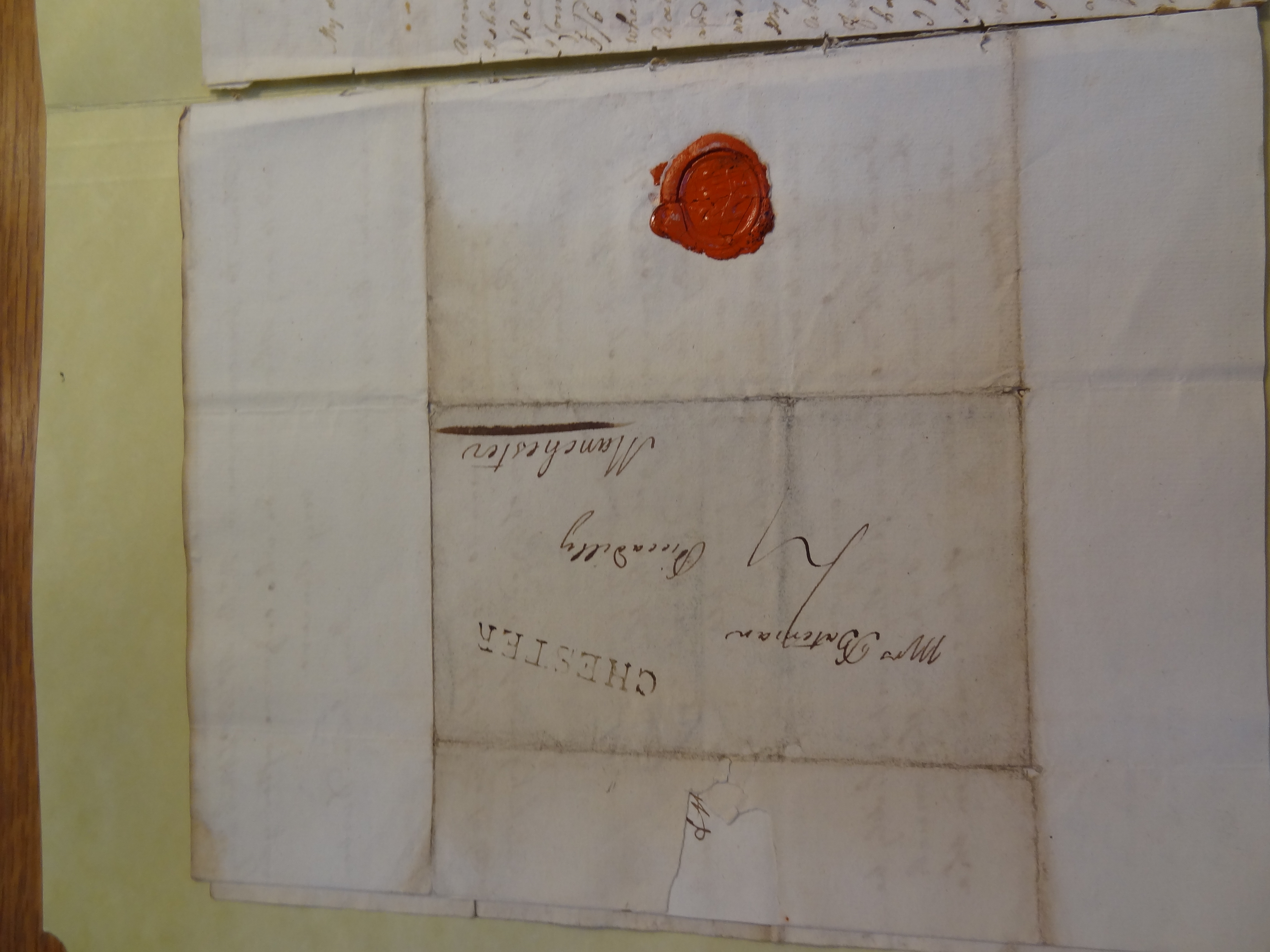 Image #4 of letter: Mary Jane Hodson to Rebekah Bateman, 14 October 1786