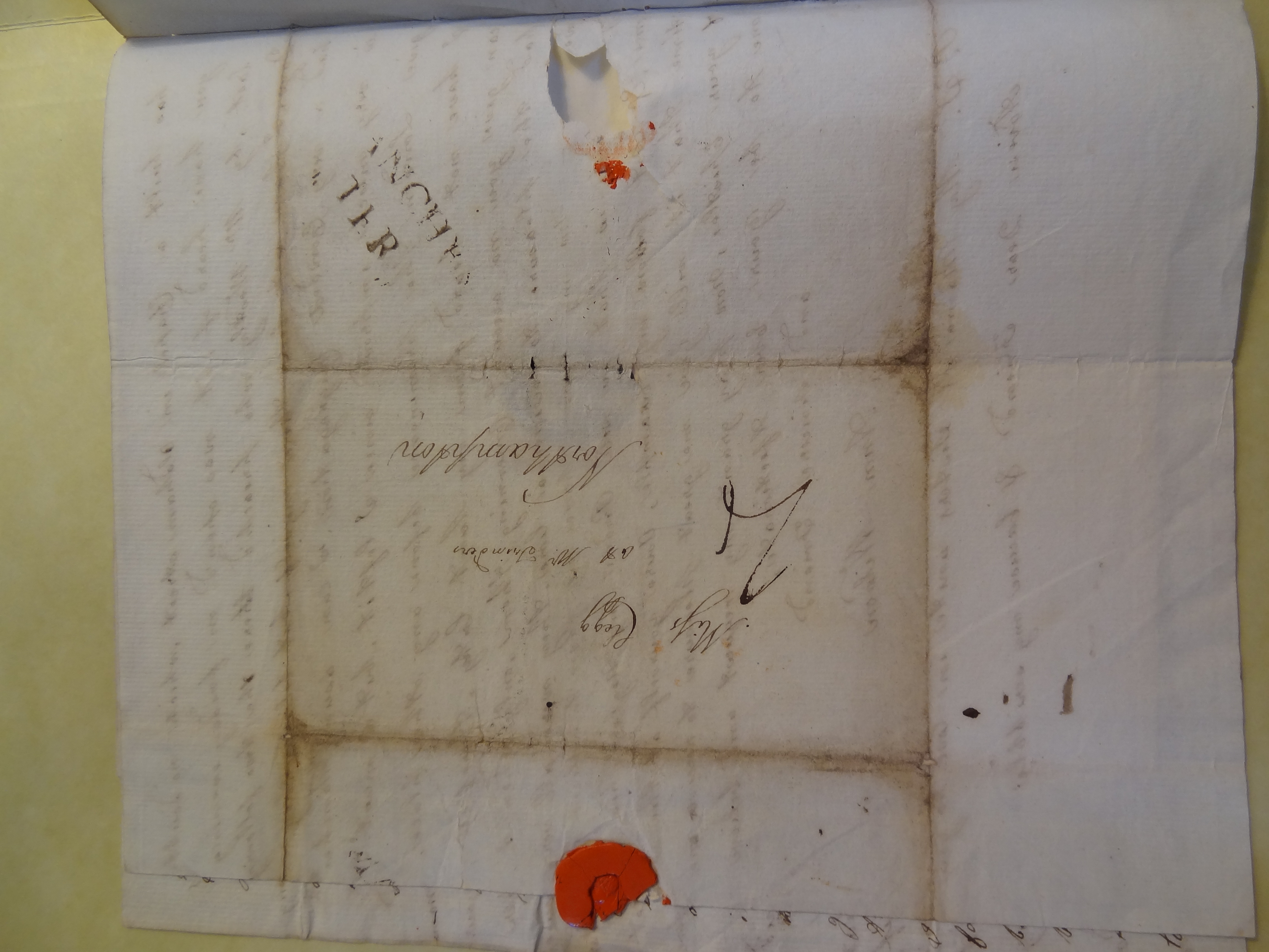 Image #5 of letter: Ann Wilson to Rebekah Bateman, 1 April 1785