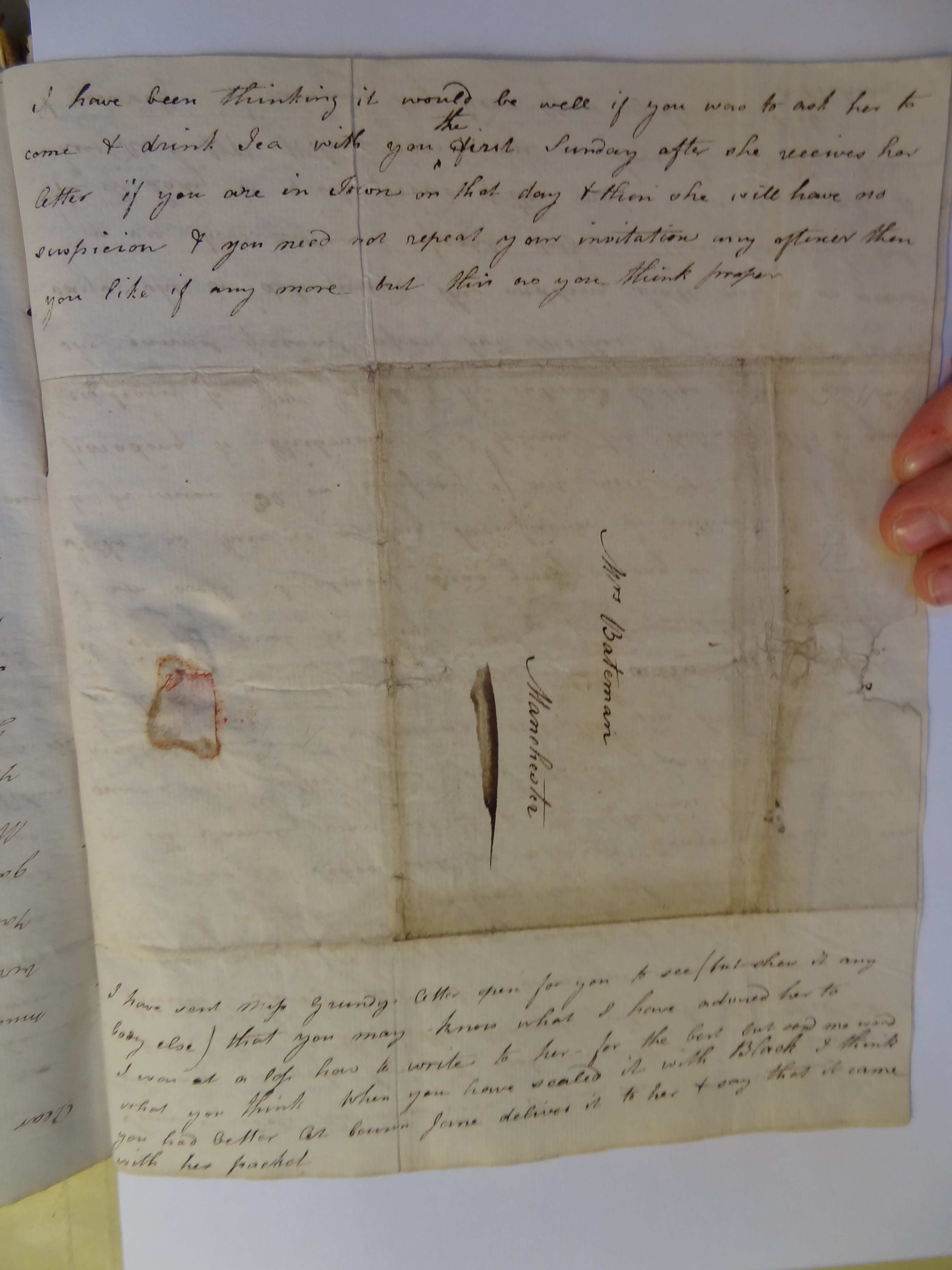 Image #4 of letter: Elizabeth Wilson to Rebekah Bateman, 25 June 1792